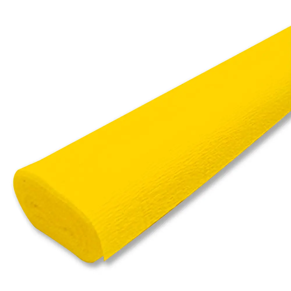 Carta Crespa Giodikrea – Giallo Oro – 10 Rotoli – 40 gr - Carta e cartoncino