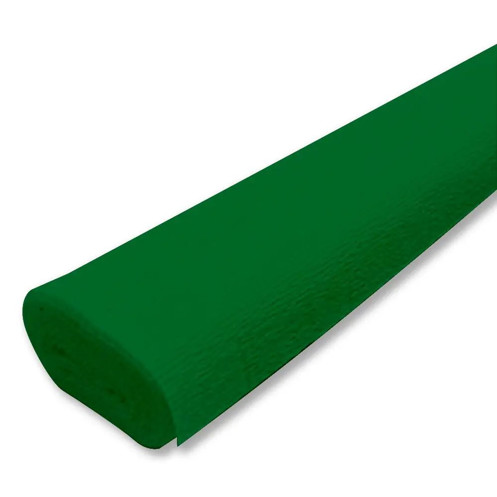 Carta Crespa Giodicrea Extra gr. 55 10 Rotoli Verde Bosco - Carta e cartoncino