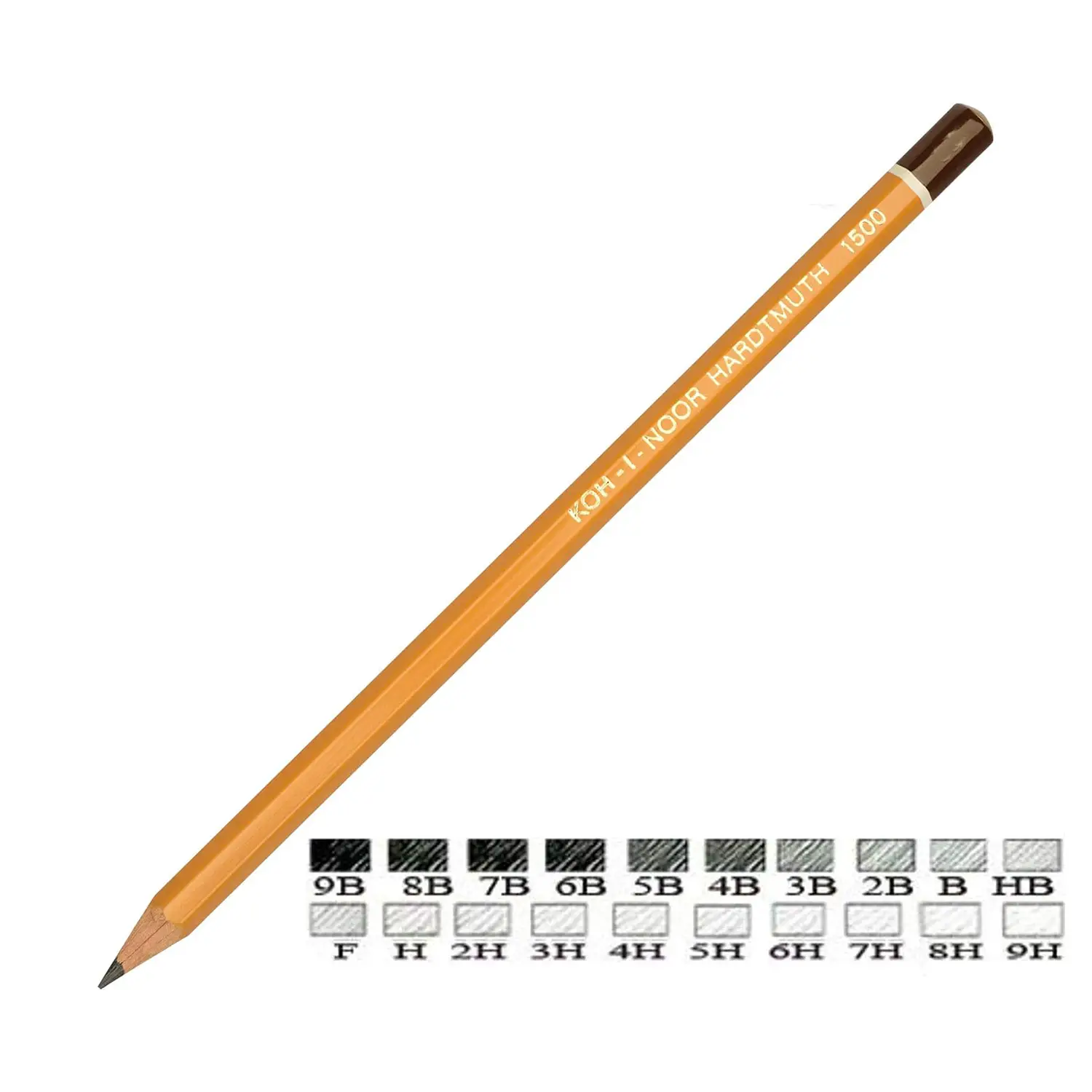 Matita Koh-I-Noor 6B – Matita in Grafite per Disegno Artistico e Chiaroscuro - Matite Temperini Gomme