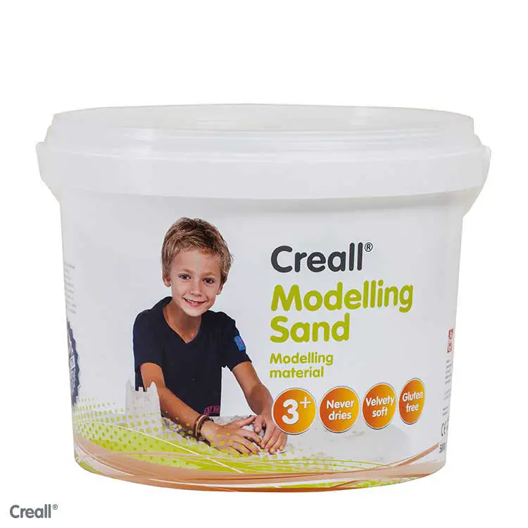 Sabbia Cinetica Creall 5 kg – Modelling Sand Naturale - Paste per modellare