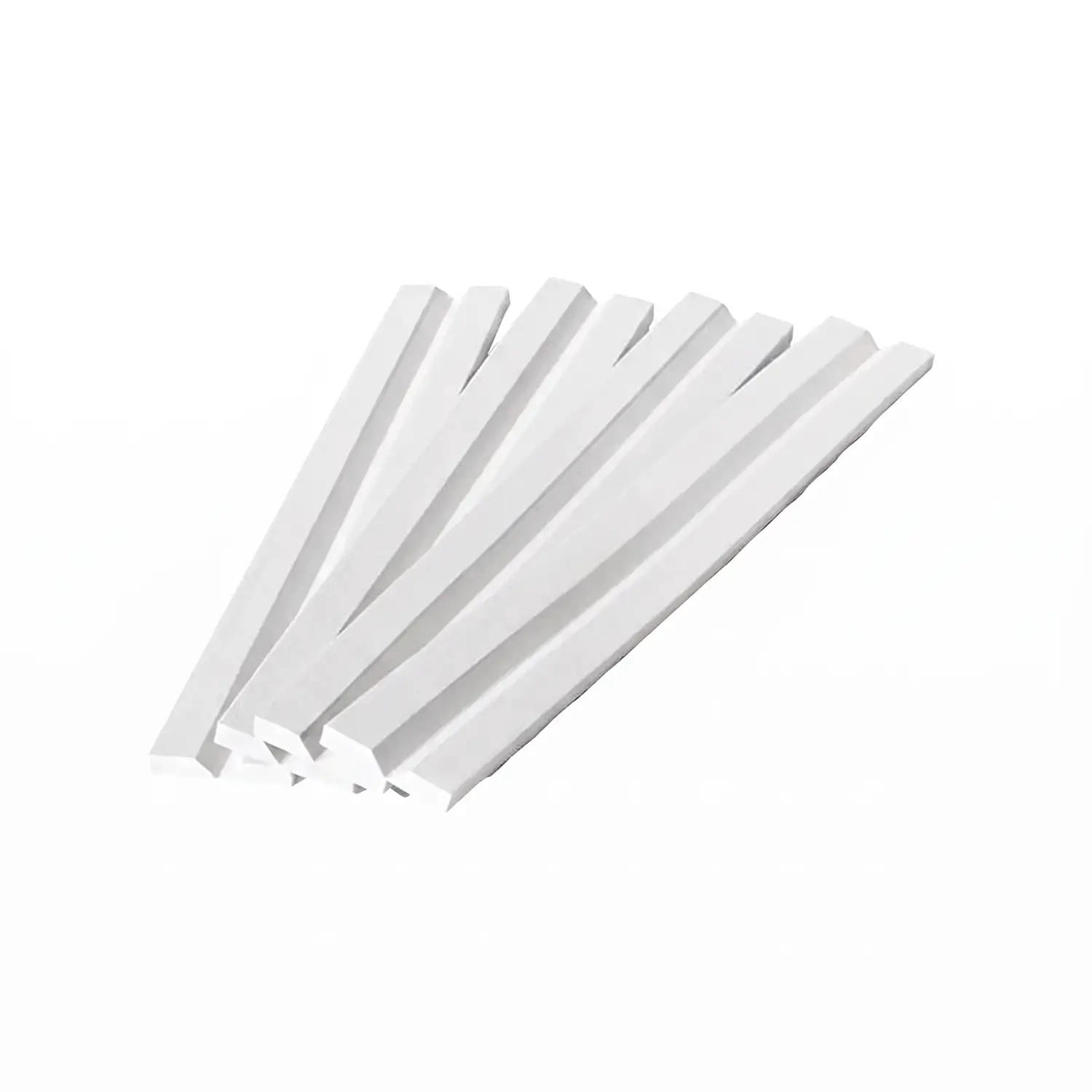 Coprispigoli in EVA Bianco, Set 4 Profili Paraspigoli da 150 cm con Collante - Protezioni e sicurezza