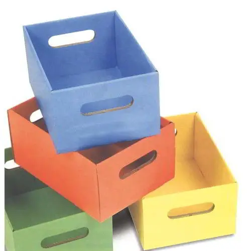 Cassetta in Cartone cm. 35x25x17 - Arredo Nido e Infanzia