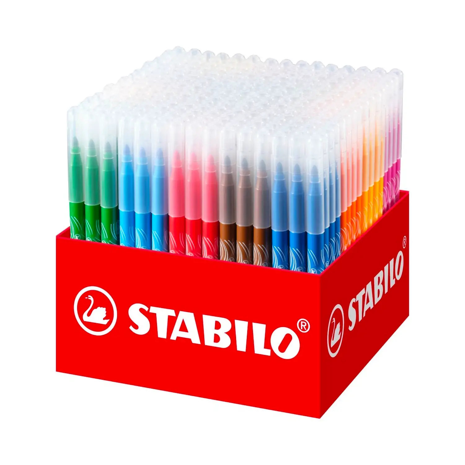 Pennarelli Punta 3 mm Power - Schoolpack 240 Pezzi in 20 Colori - Pennarelli