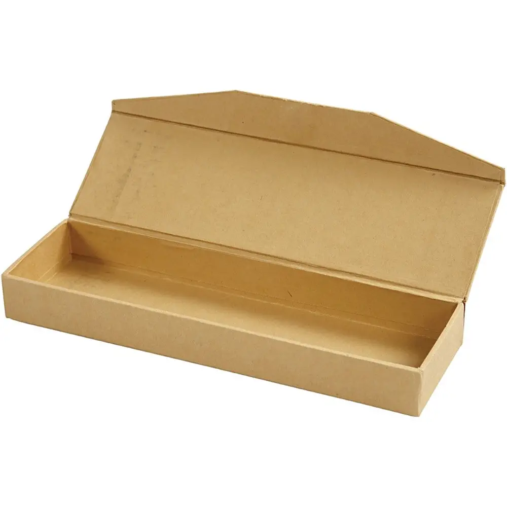 Astuccio in Cartone da Decorare – 21 x 6 x 2,5 cm - Carta e cartoncino