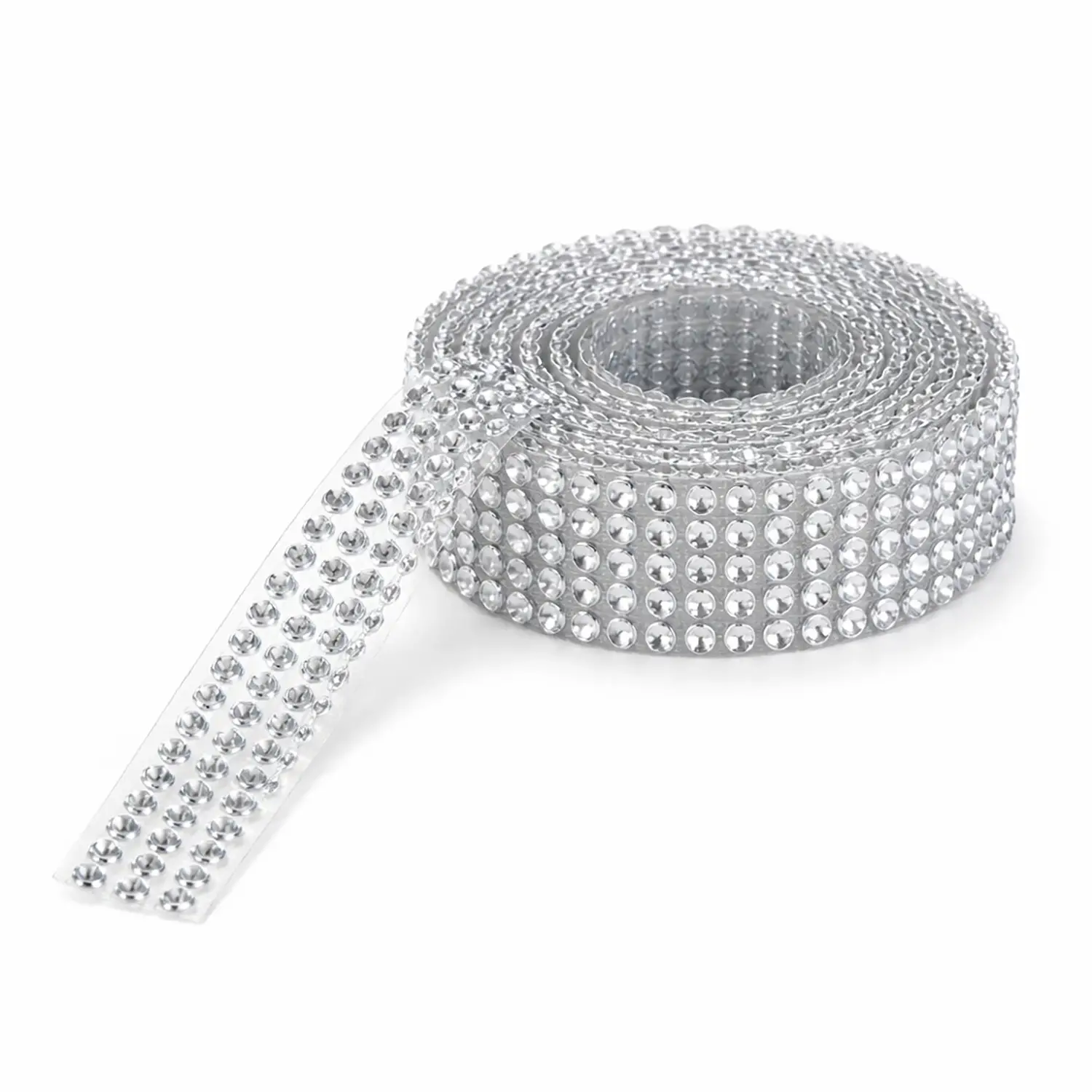 Diamanti Autoadesivi 11 mm – Rotolo 1,5 Metri – Decorazioni Creative per Lavoretti - Applicazioni e decori