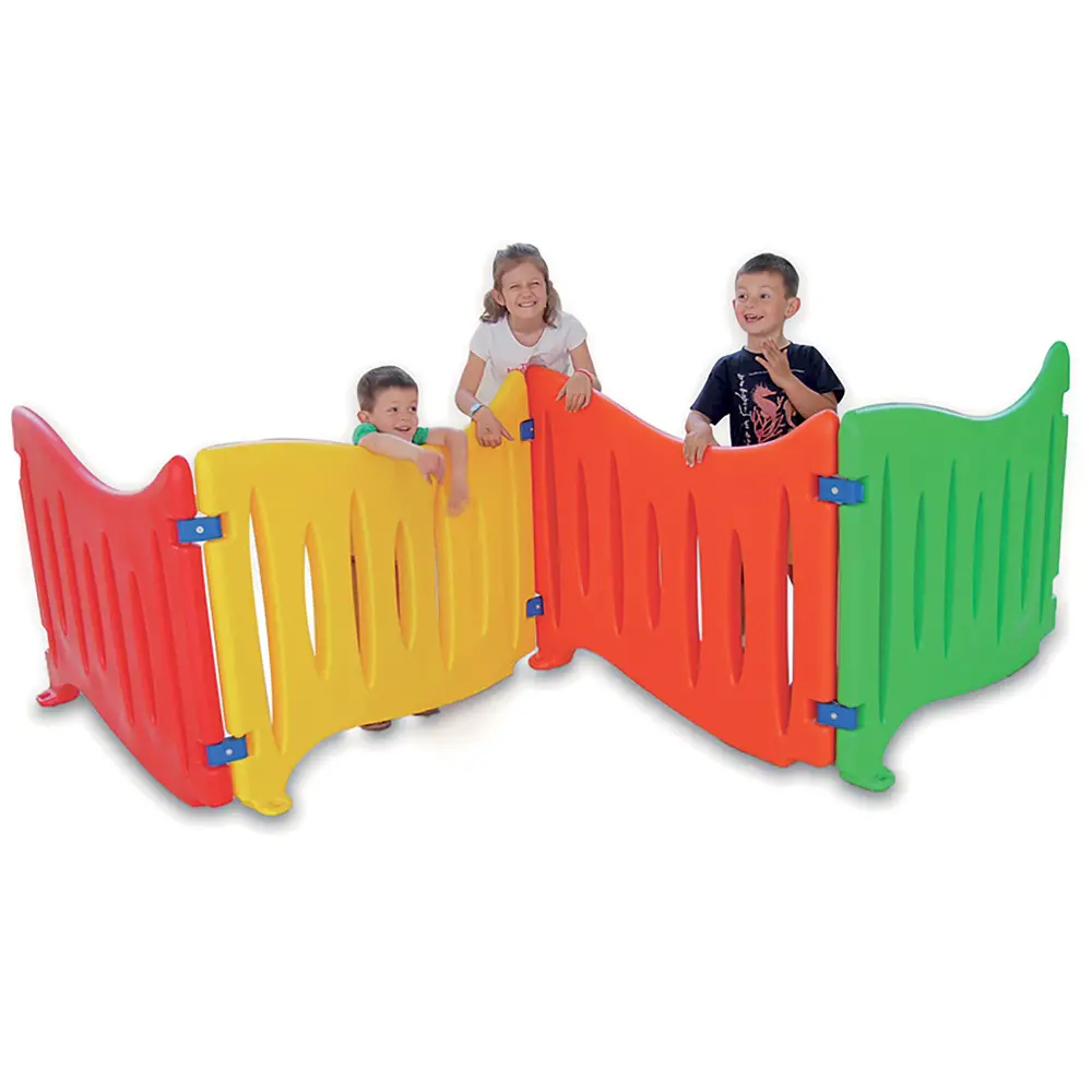 Recinto per Bambini – Steccato Wave Pannello Arancione - Casette