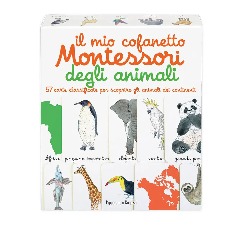 Il Mio Cofanetto Montessori degli Animali - Prima biblioteca
