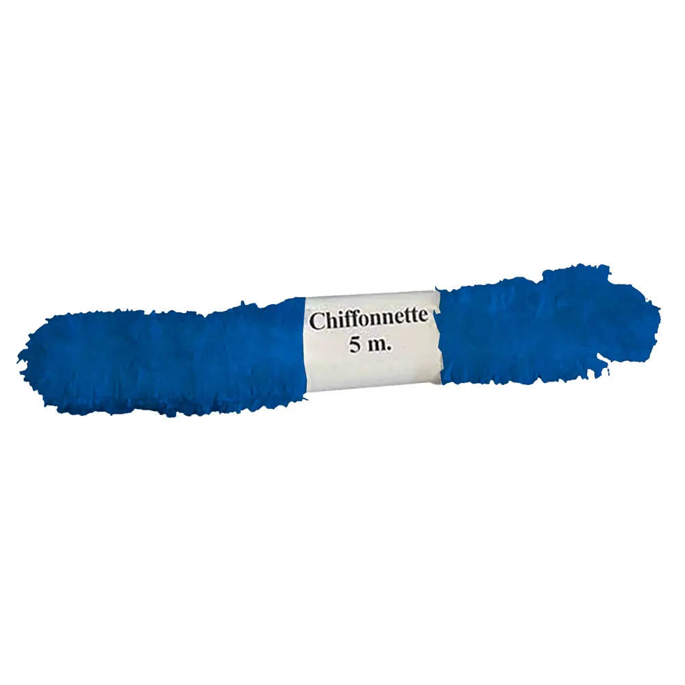 Nastro Chiffonnette Blu – 6 cm x 5 m – Per Addobbi e Creatività - Carta e cartoncino