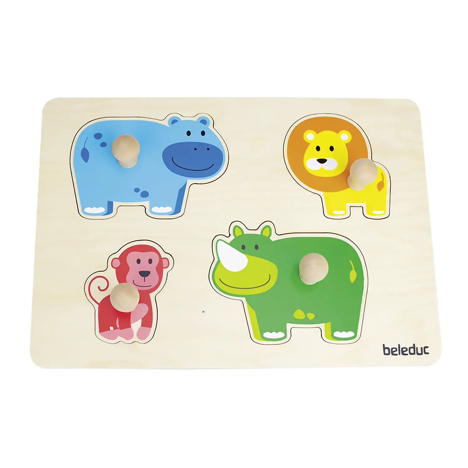 Incastri Mamme e Cuccioli - 24x29 cm - Incastri e puzzle in legno