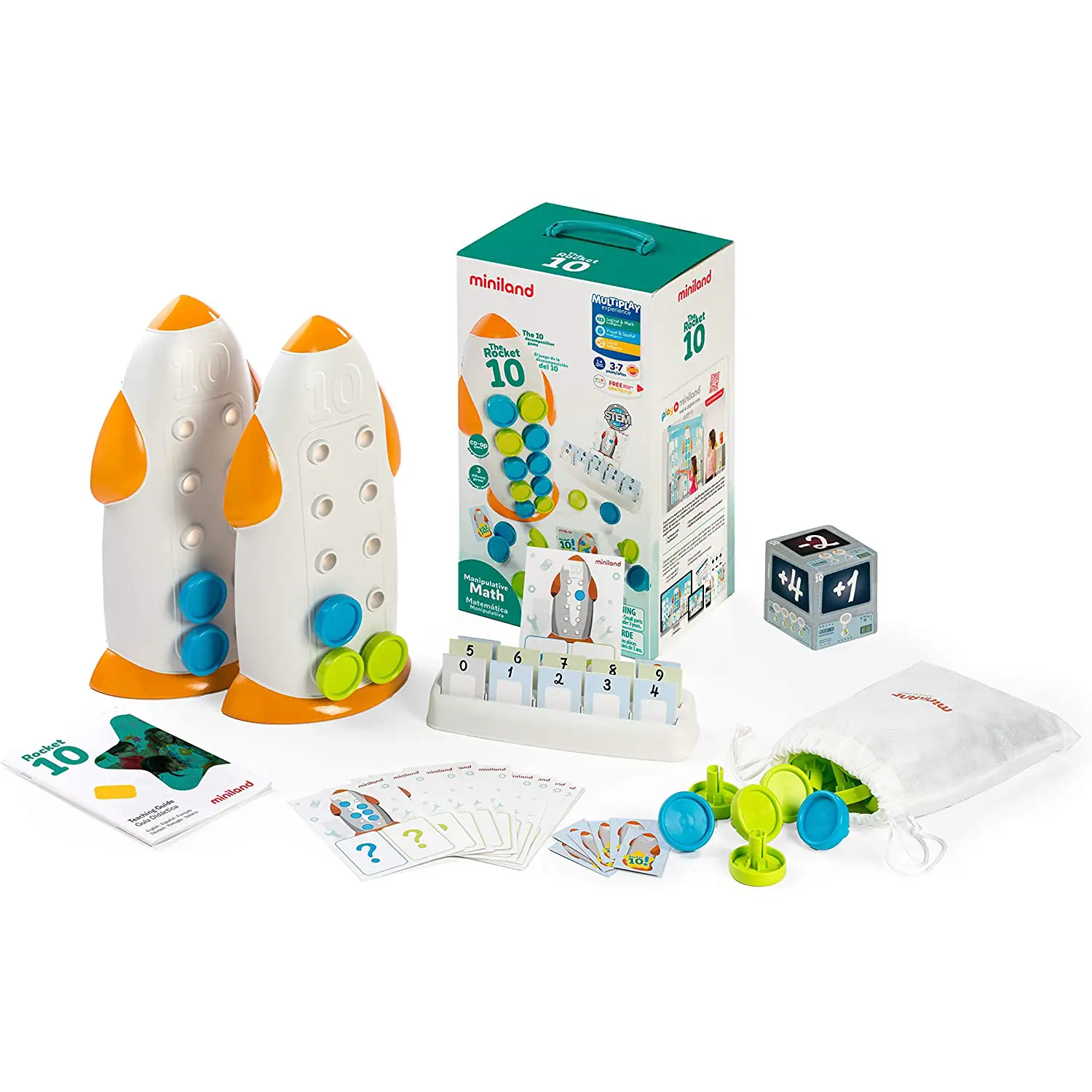 Missile dei Numeri e del Conteggio MINILAND | Gioco Educativo - Classificazione e matematica