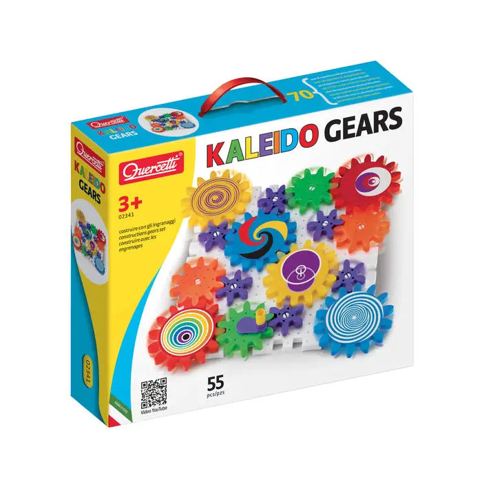 Ingranaggi Color Kaleido Gears 55 Elementi Colorati - Costruzioni in plastica