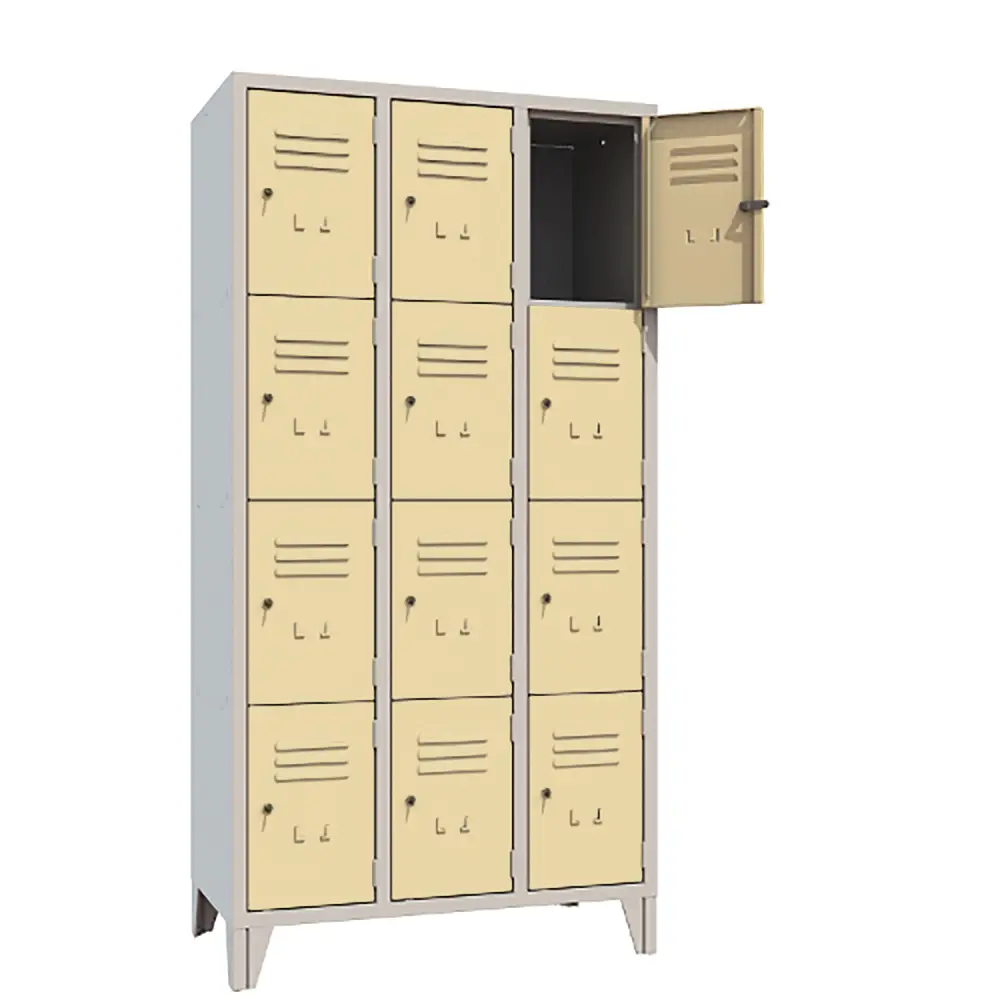 Armadio Casellario Classic 12 Posti Ante Sabbia- Conforme CAM - Arredo archivio