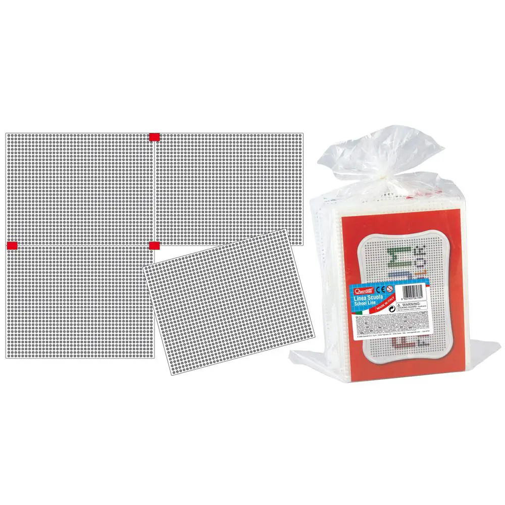 Tavolette Fantacolor Modulari cm. 16x22 10 Pezzi Quercetti 2441 - Prime costruzioni soffici