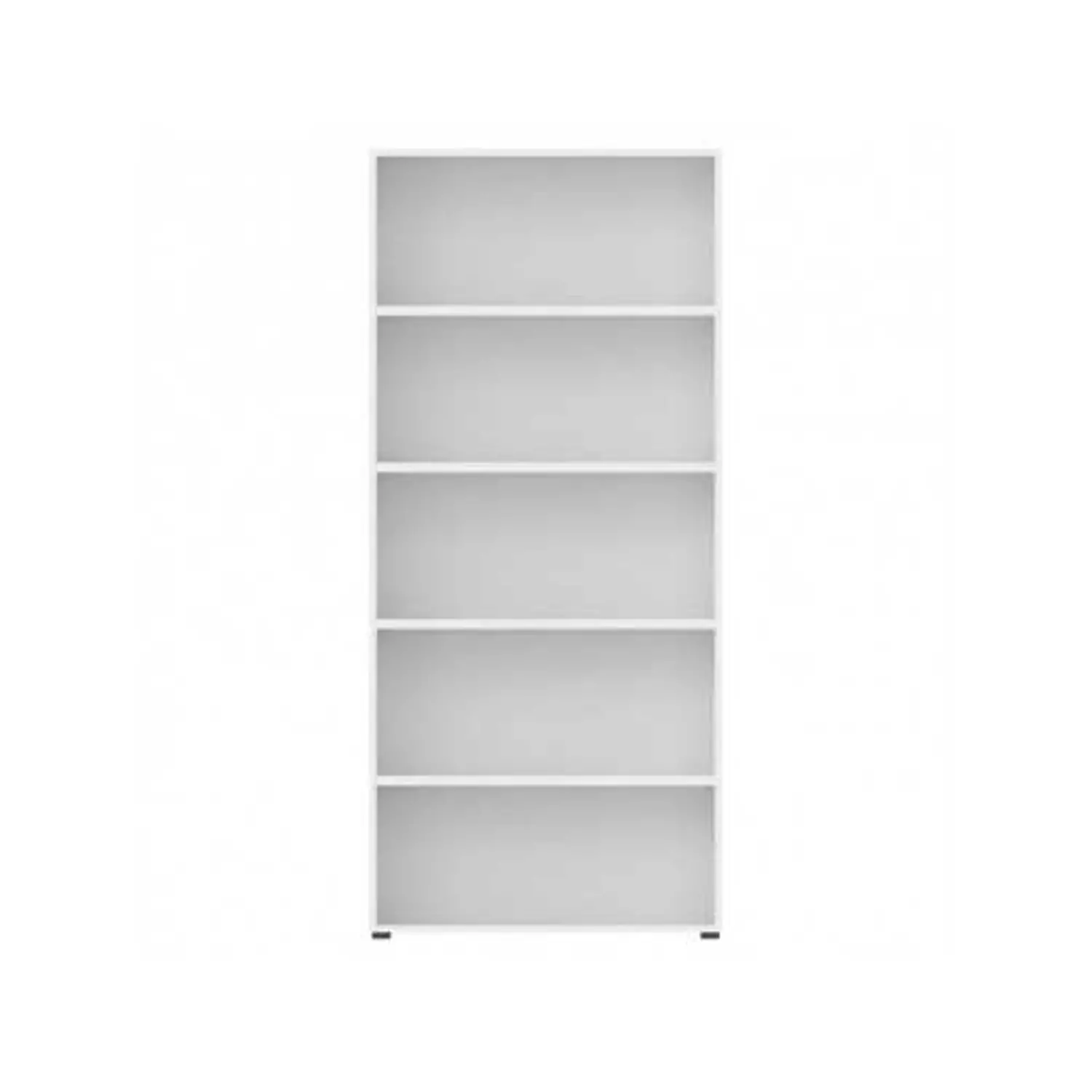 Libreria Kamos a Giorno 90x44x209 cm – Libreria Alta con Ripiani Regolabili, Finitura Frassino - Arredo per l'ufficio