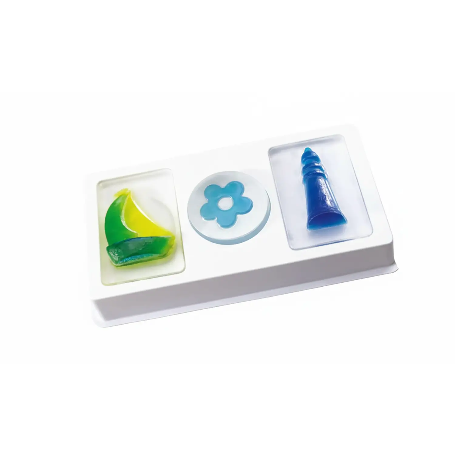 Stampi in Plastica Mare – Set 3 Soggetti Nautici per Creatività e Modellazione - Paste per modellare