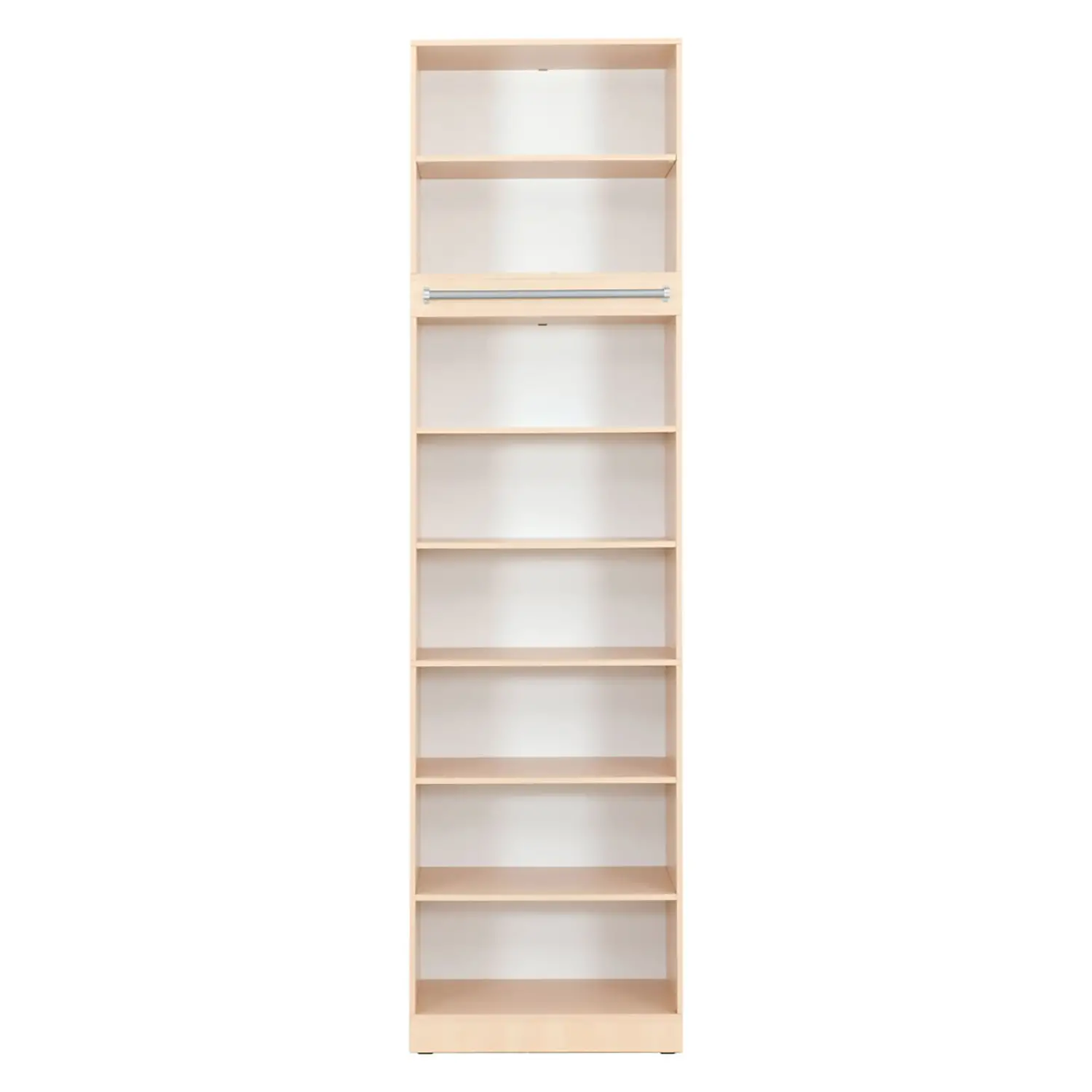 Arredo Scuola Libreria 8 Vani Innova Acero - Arredo scuola dell'obbligo