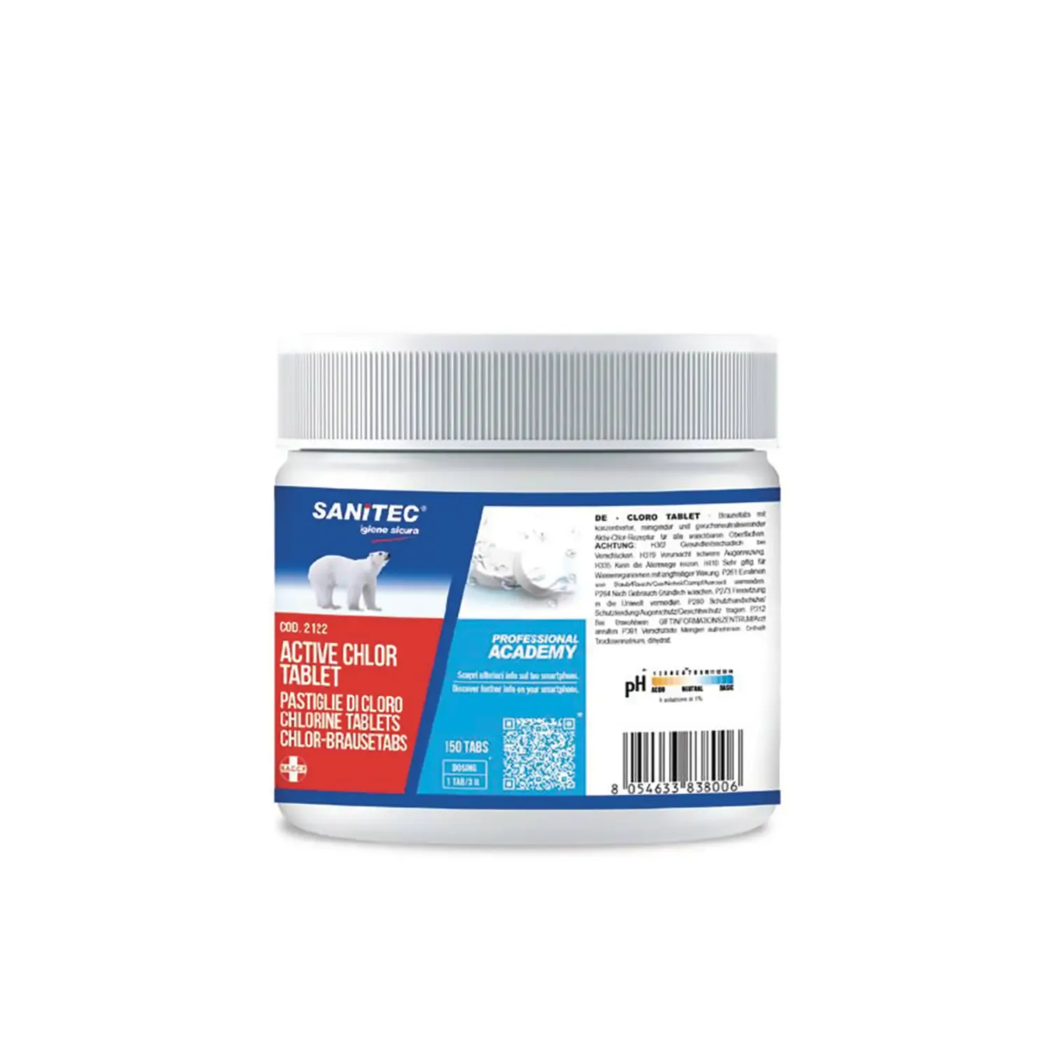 Detergente in Pastiglie Cloro Attivo 50% - Igiene e Pulizia