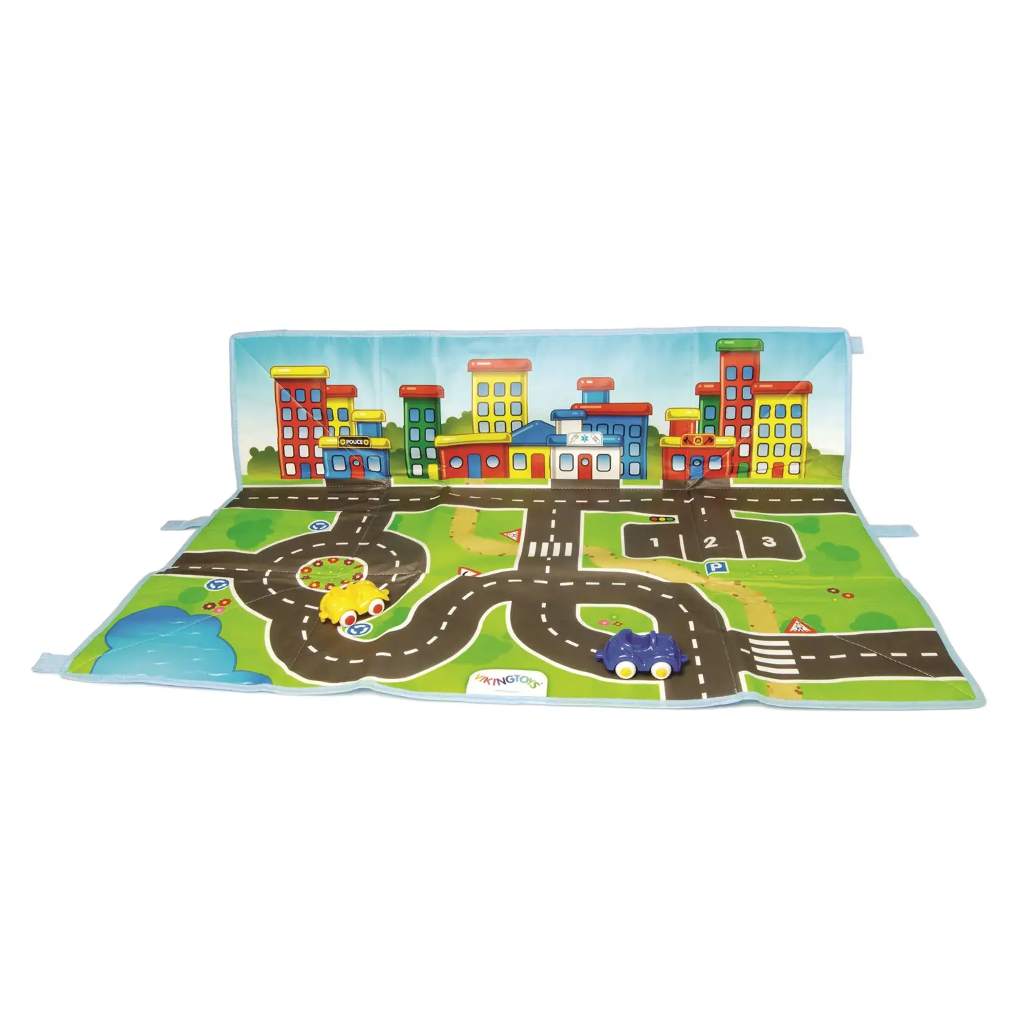 Tappeto Box Circuito Urbano con 2 Veicoli - Primi movimenti
