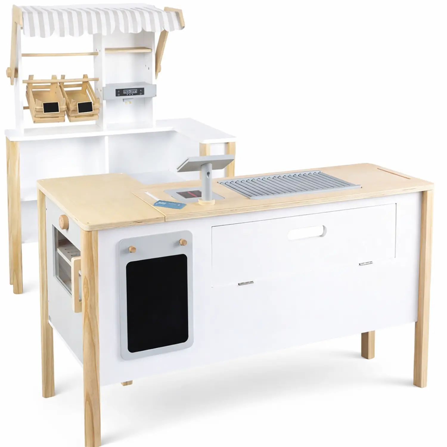 Supermarket Cucina White Multifunzione - Cucine e gioco simbolico