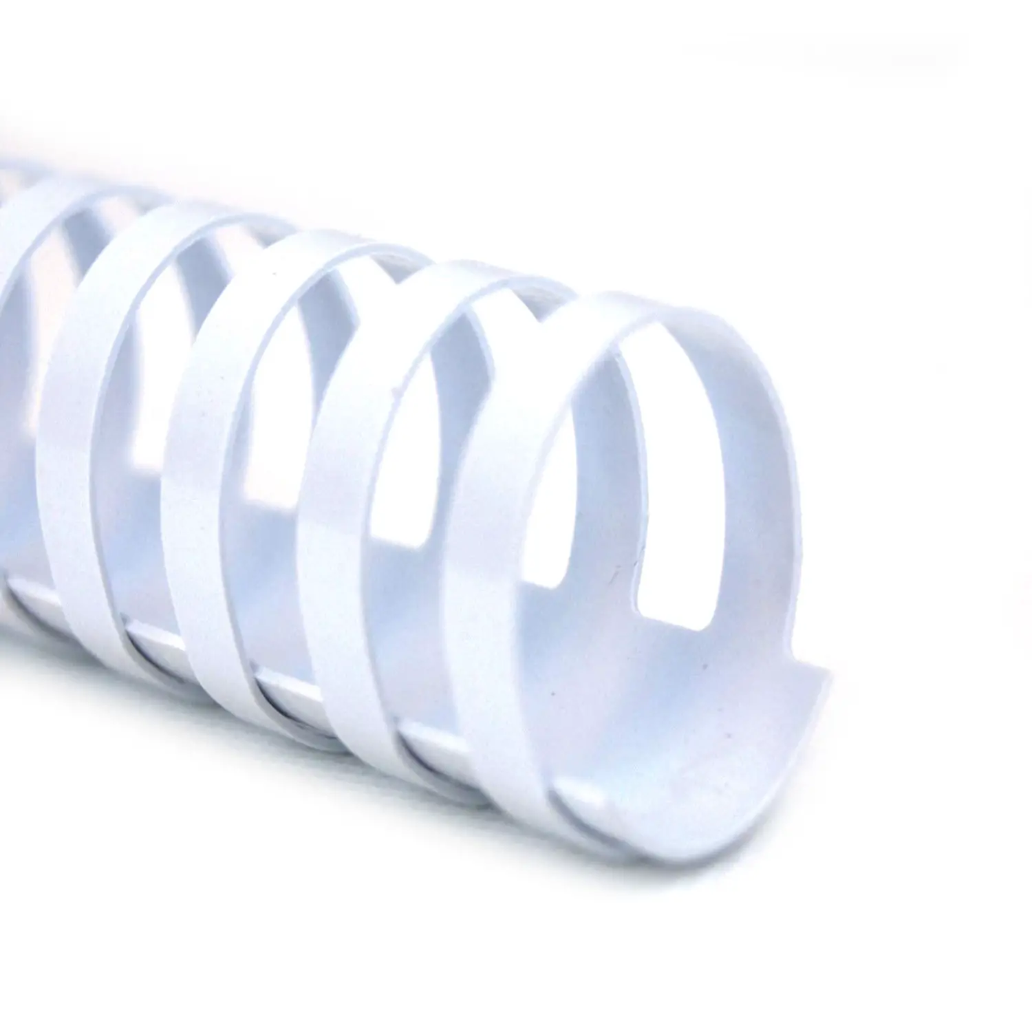 Dorsi Spirale Plastici Diametro 51mm. Ovale 50 Pezzi Bianco - rilegatrici/plastificatrici
