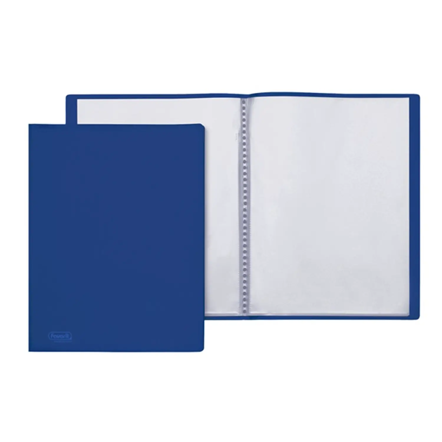 Portalistino Blu 22x30 cm con 20 Buste – Naturene PPL con Finitura Goffrata - Archiviazione
