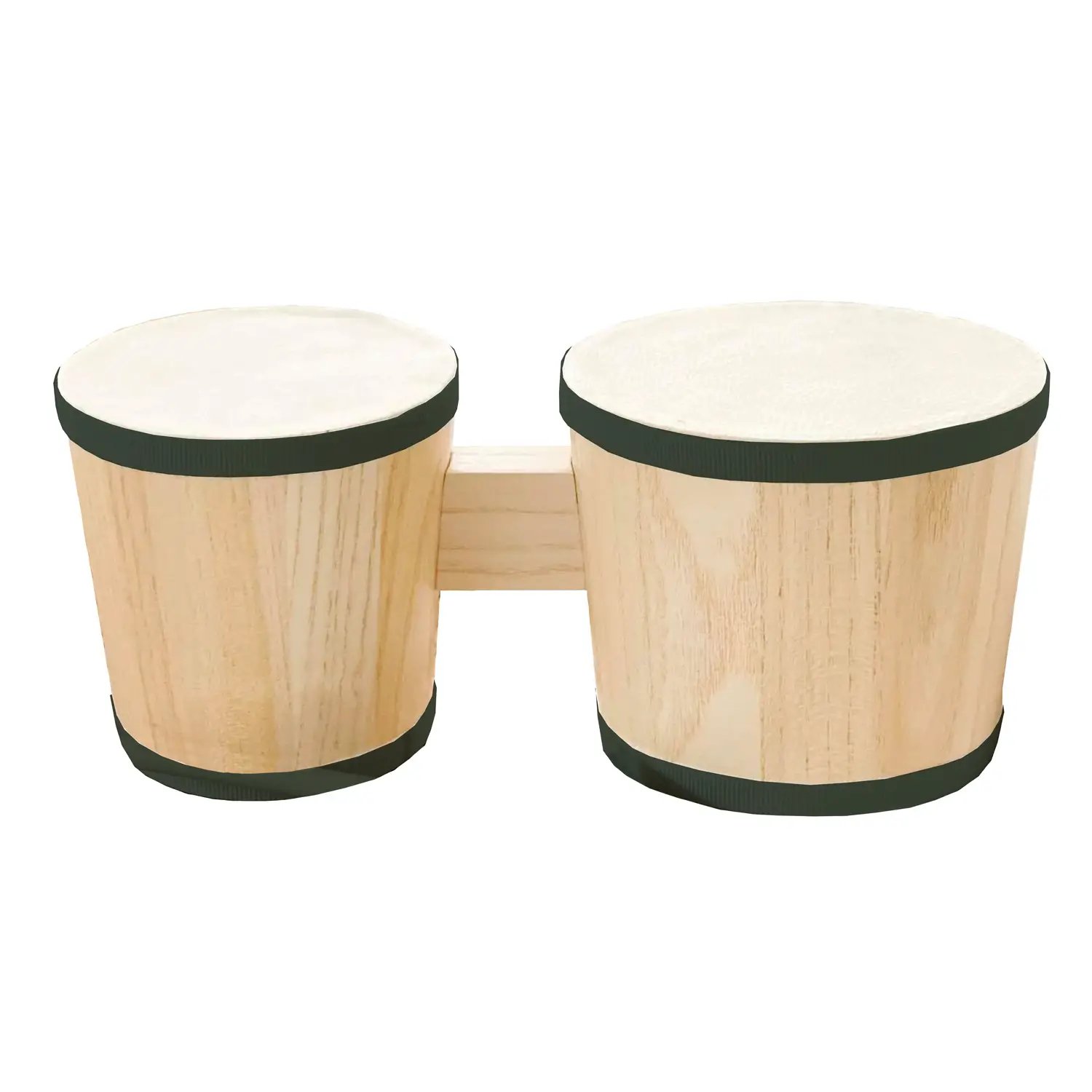 Bongos Scuola in Legno Coppia Diametro 11-13 cm. - Educazione musicale