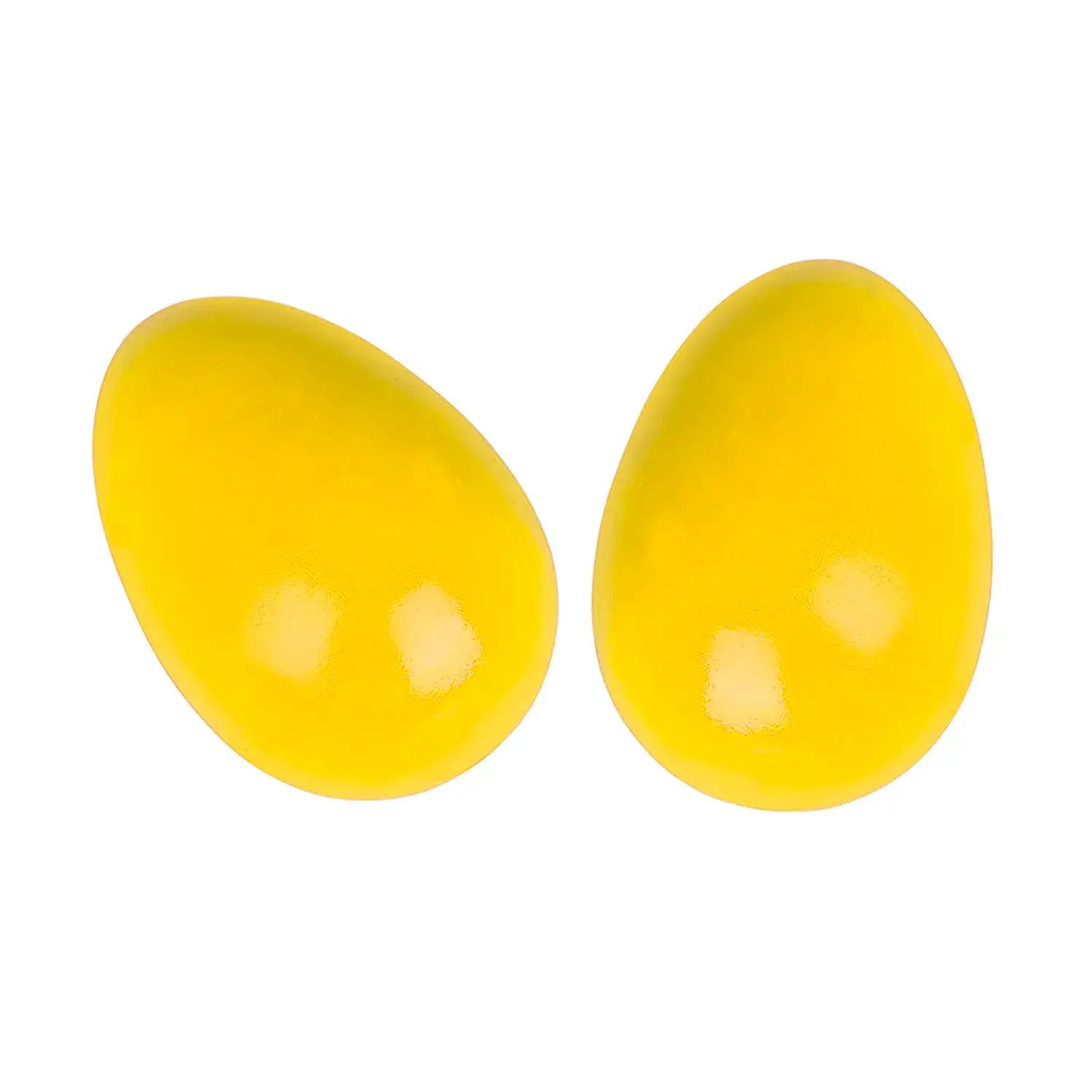 Maracas Uova in Legno - Coppia Giallo - Educazione musicale