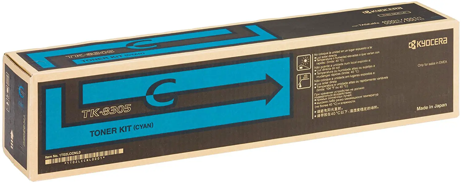 KYOCERA TONER CIANO TK-8305C TASKALFA 3050CI 3550CI - Consumabili