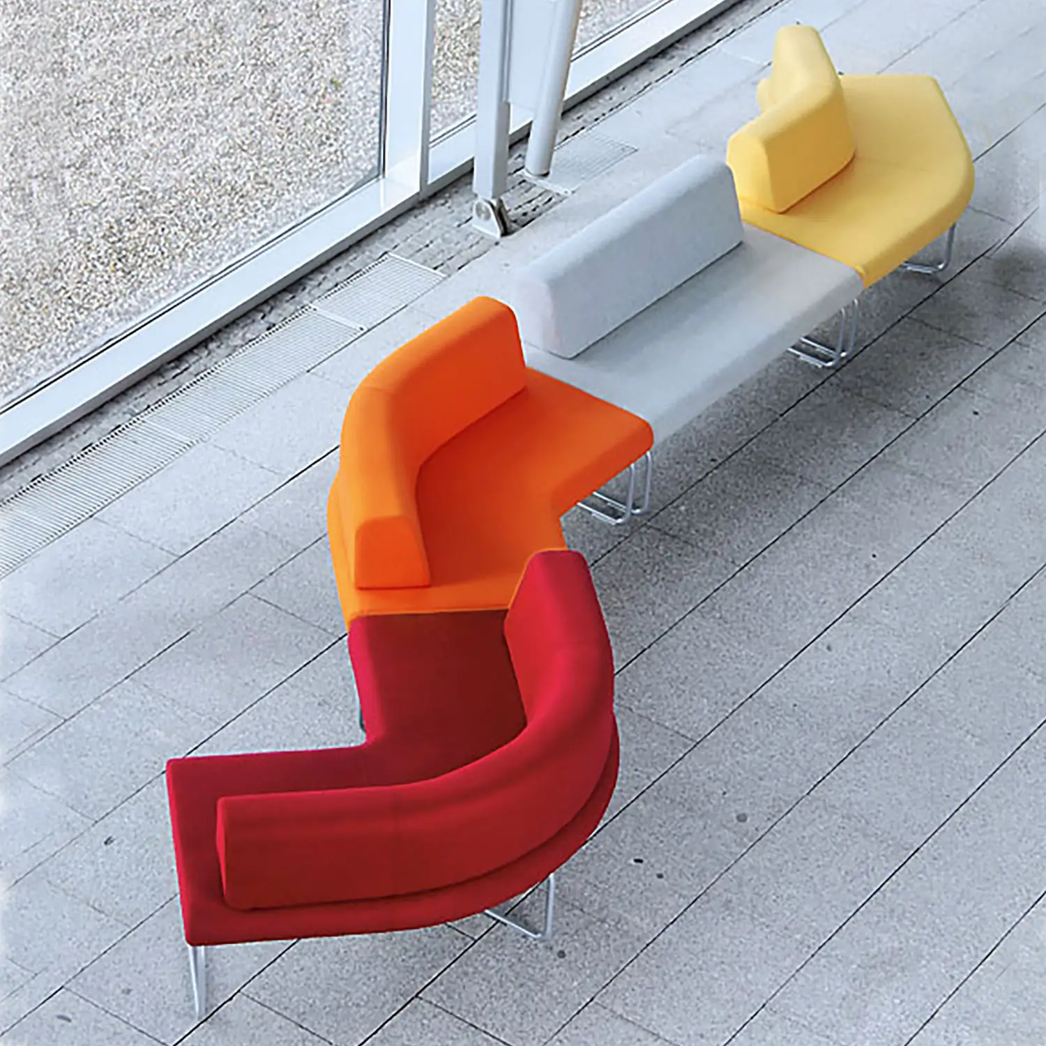 Seduta Accoglienza Legvan Set 4 Per Ambienti Scolastici Innovativi - Arredo per l'ufficio