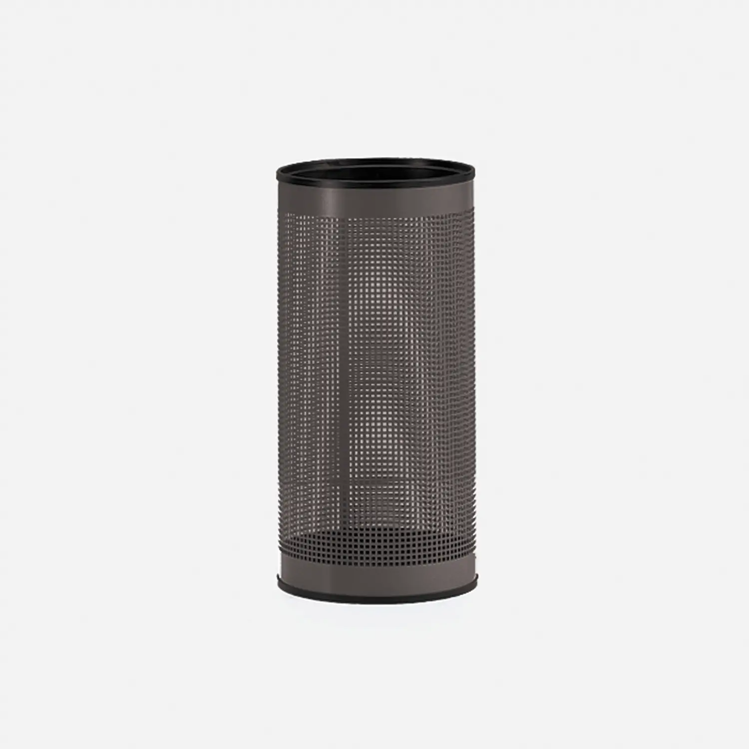 Portaombrelli Nero in Metallo Forato – Design Moderno con Foro Quadro - Accoglienza