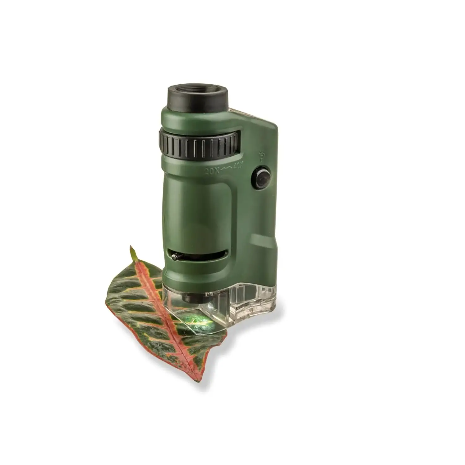 Microscopio Tascabile con Luce LED – Ingrandimento 60x–120x - Microscopi