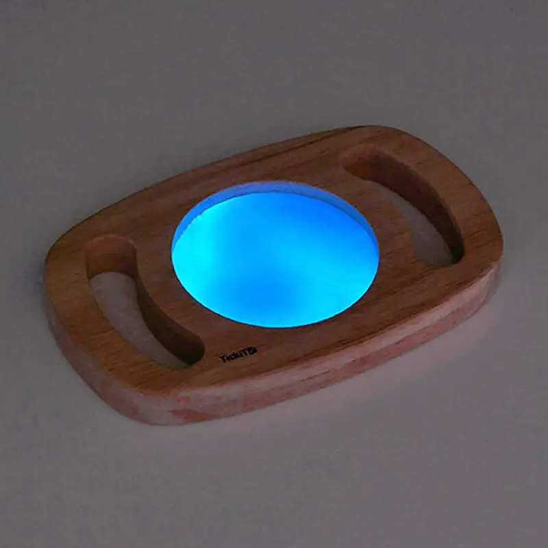 Pannello con Oblo Blu Luminescente - 18,5x12x2 cm - Sviluppo sensoriale