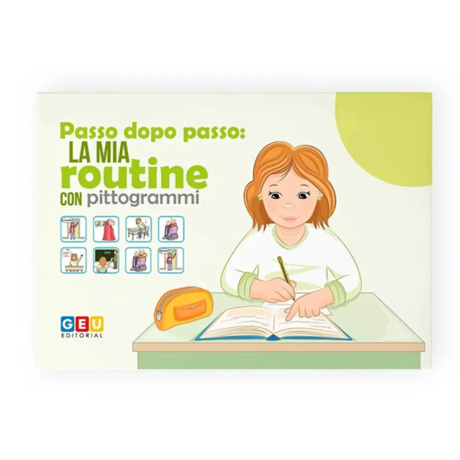 Tavole Illustrate con Pittogrammi – Impara la Routine Quotidiana in Modo Visivo - Linguaggio