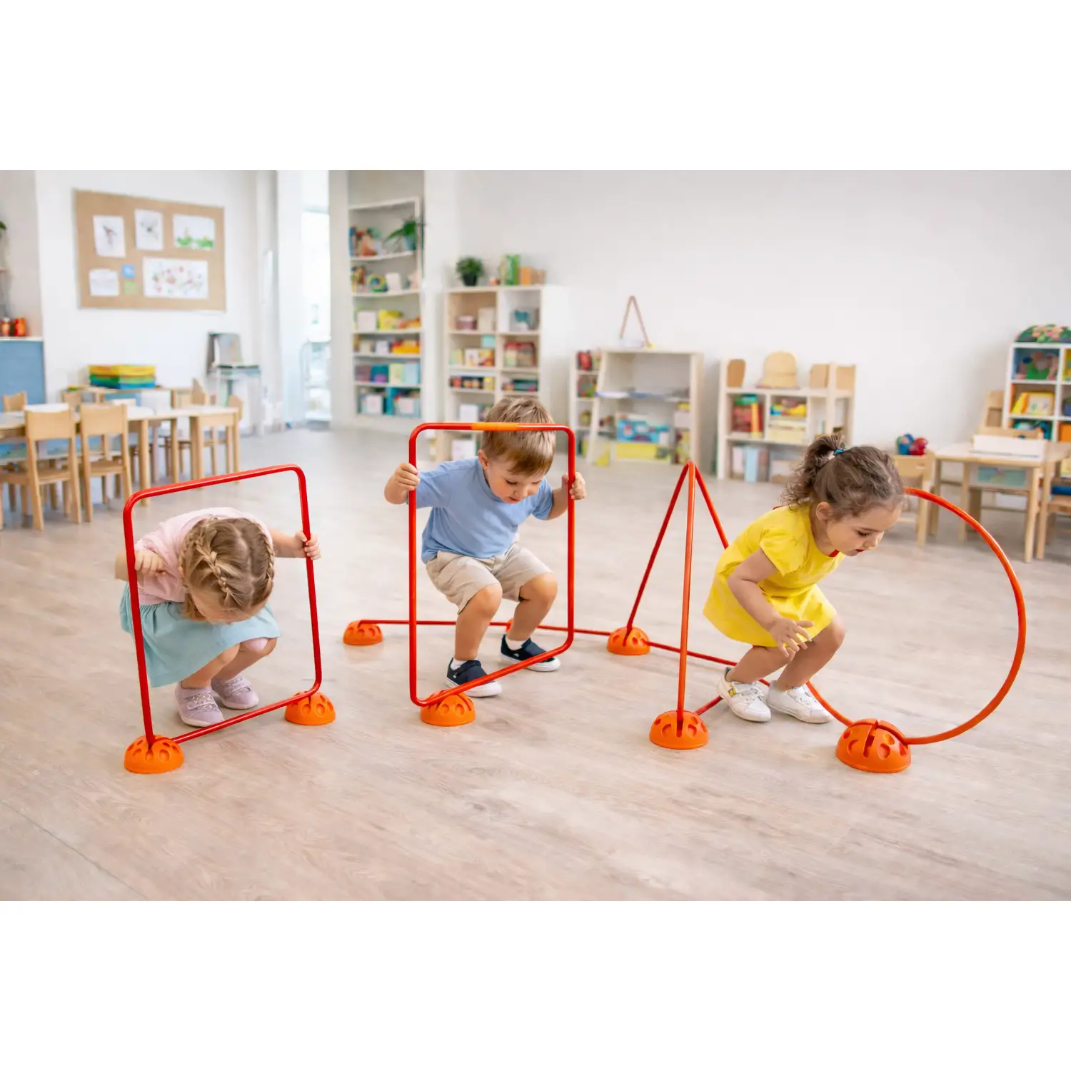 Percorso Psicomotorio per Bambini con Forme Geometriche - Percorsi psicomotori