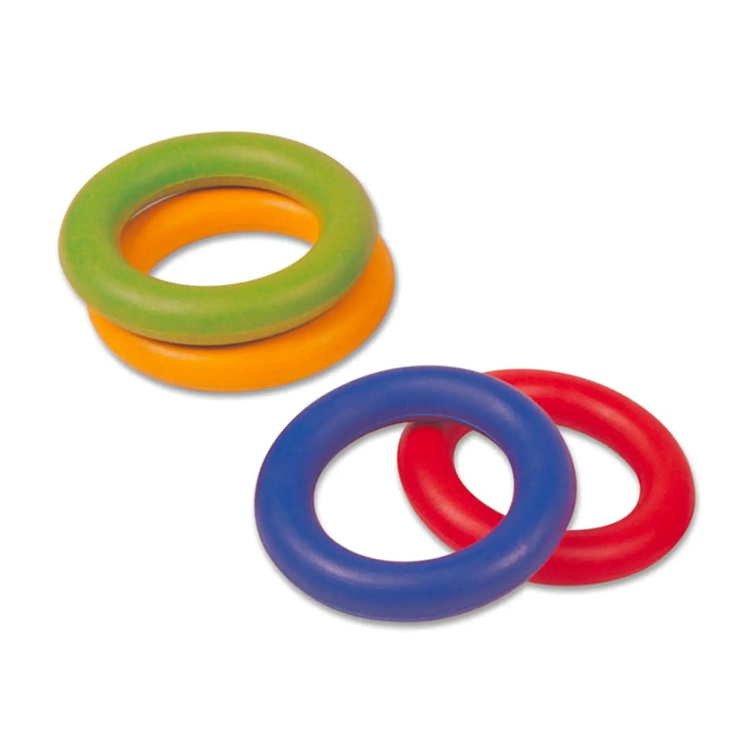 Anelli Ginnici per Giochi di Lancio e Intercettazione Set 4 Colori - Equilibrio e coordinamento