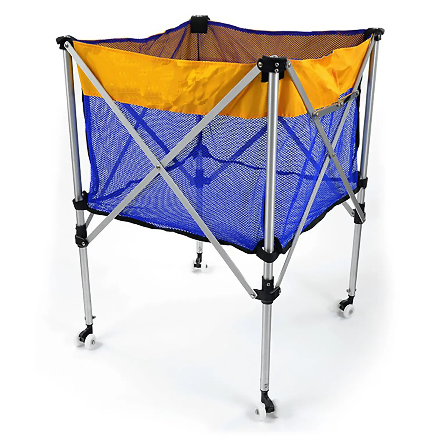 Carrello Portapalloni Ripiegabile in Alluminio - Attrezzature sportive