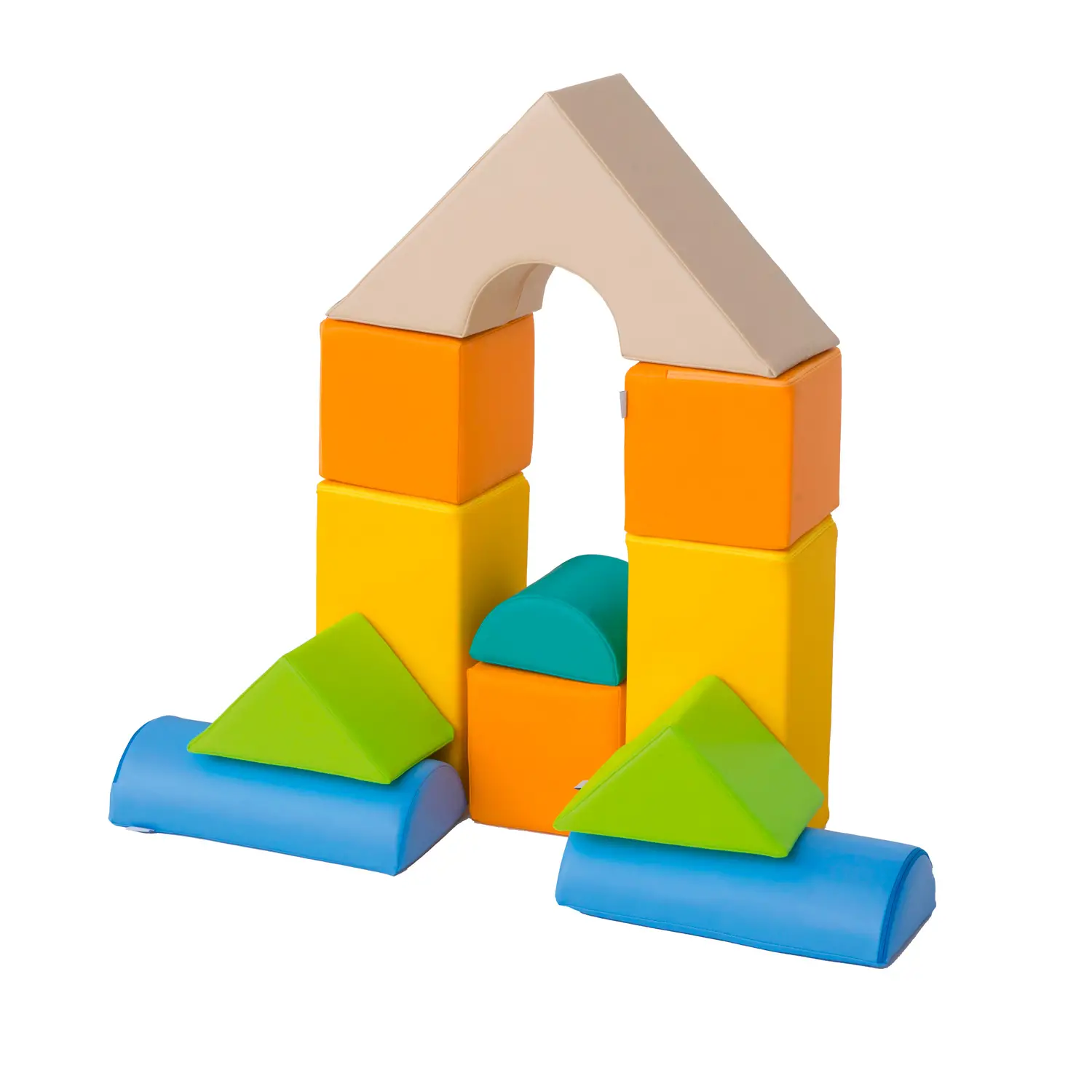 Forme Morbide Colorate Baby per il Gioco e la Motricità - Set 11 Forme - Percorsi motori