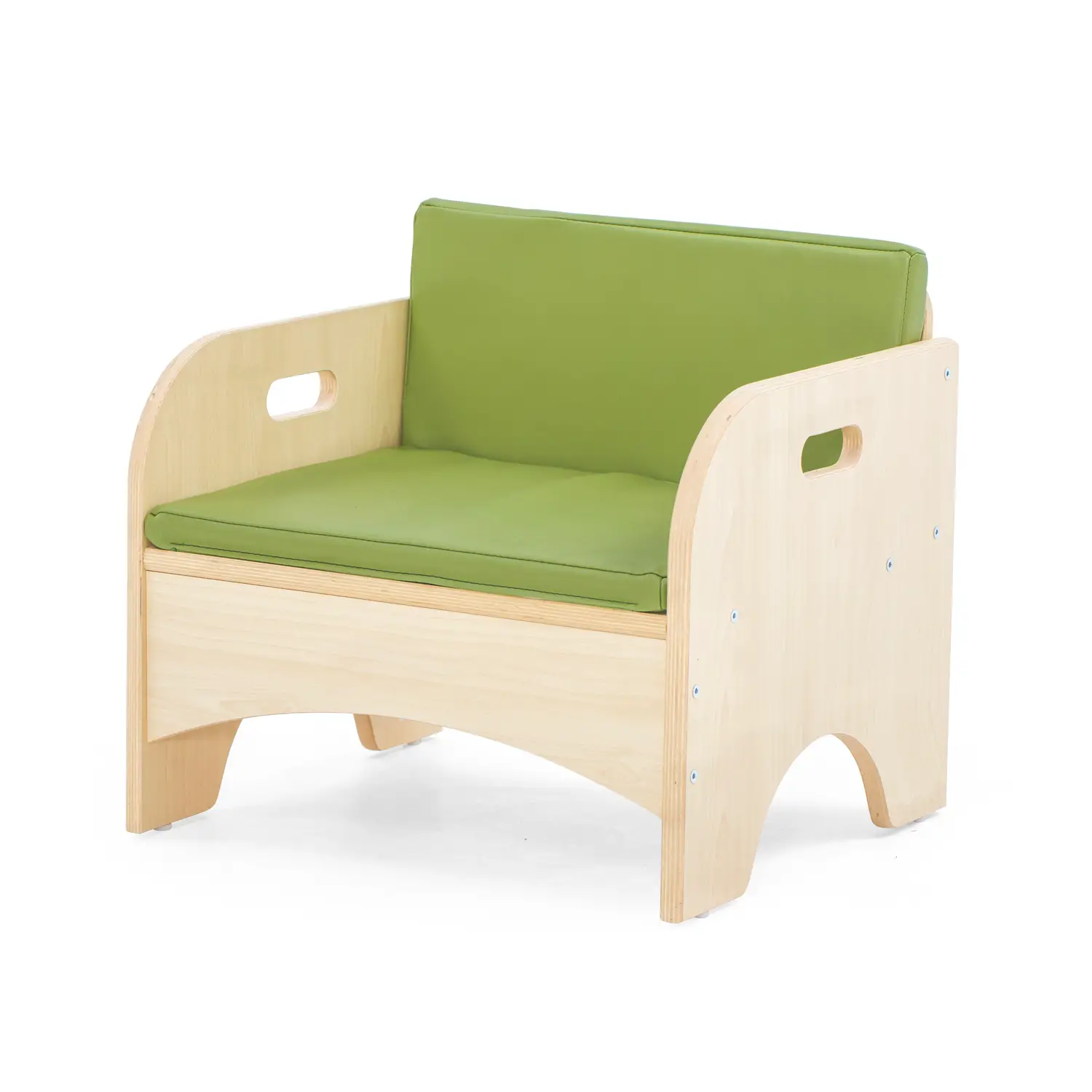 Poltroncina in Legno Comfy per Bambini con Imbottitura - Arredo Nido e Infanzia