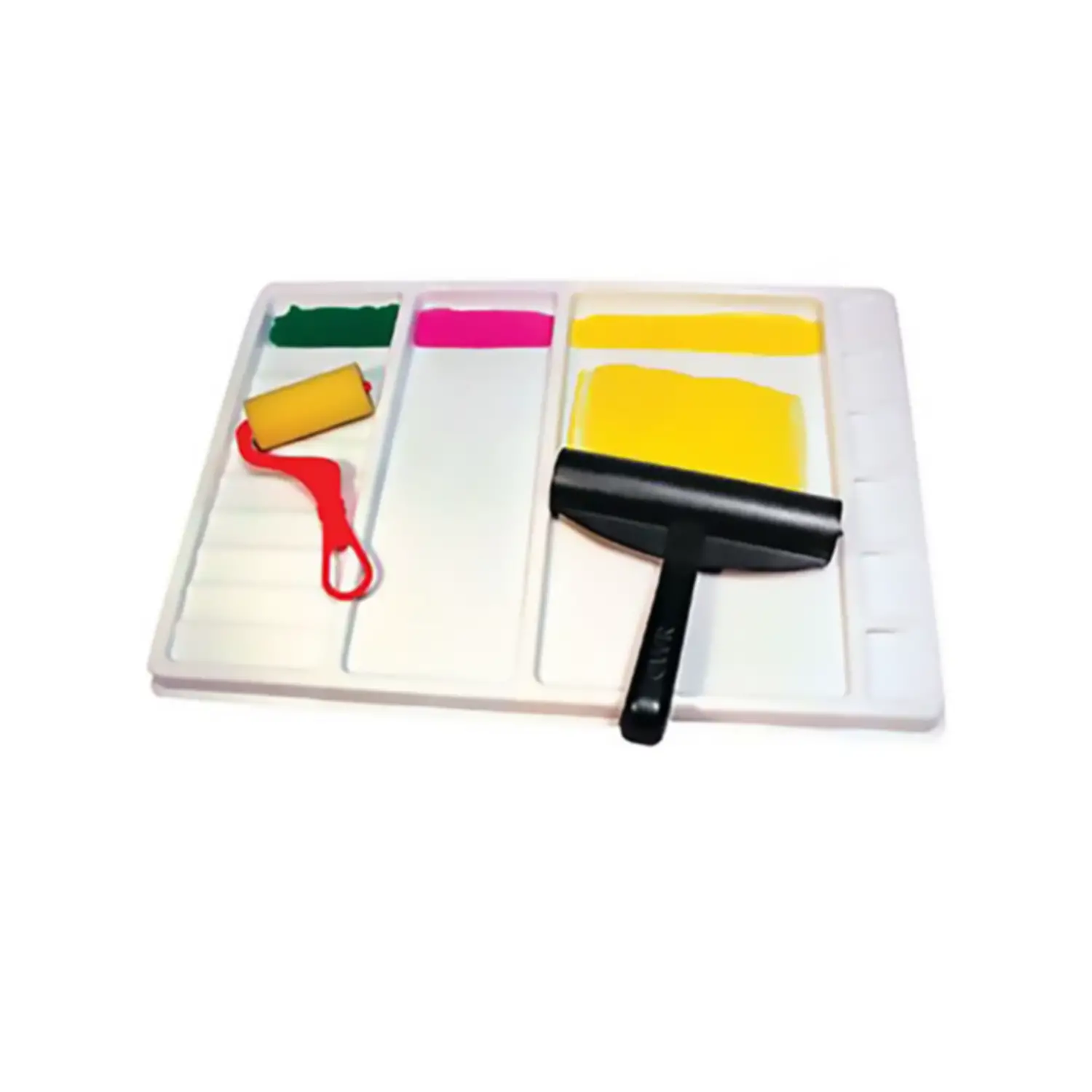 Maxi Vassoio Tavolozza Colori per Rulli 30x45 – Strumento per Pittura e Lineografia - Pennelli e accessori