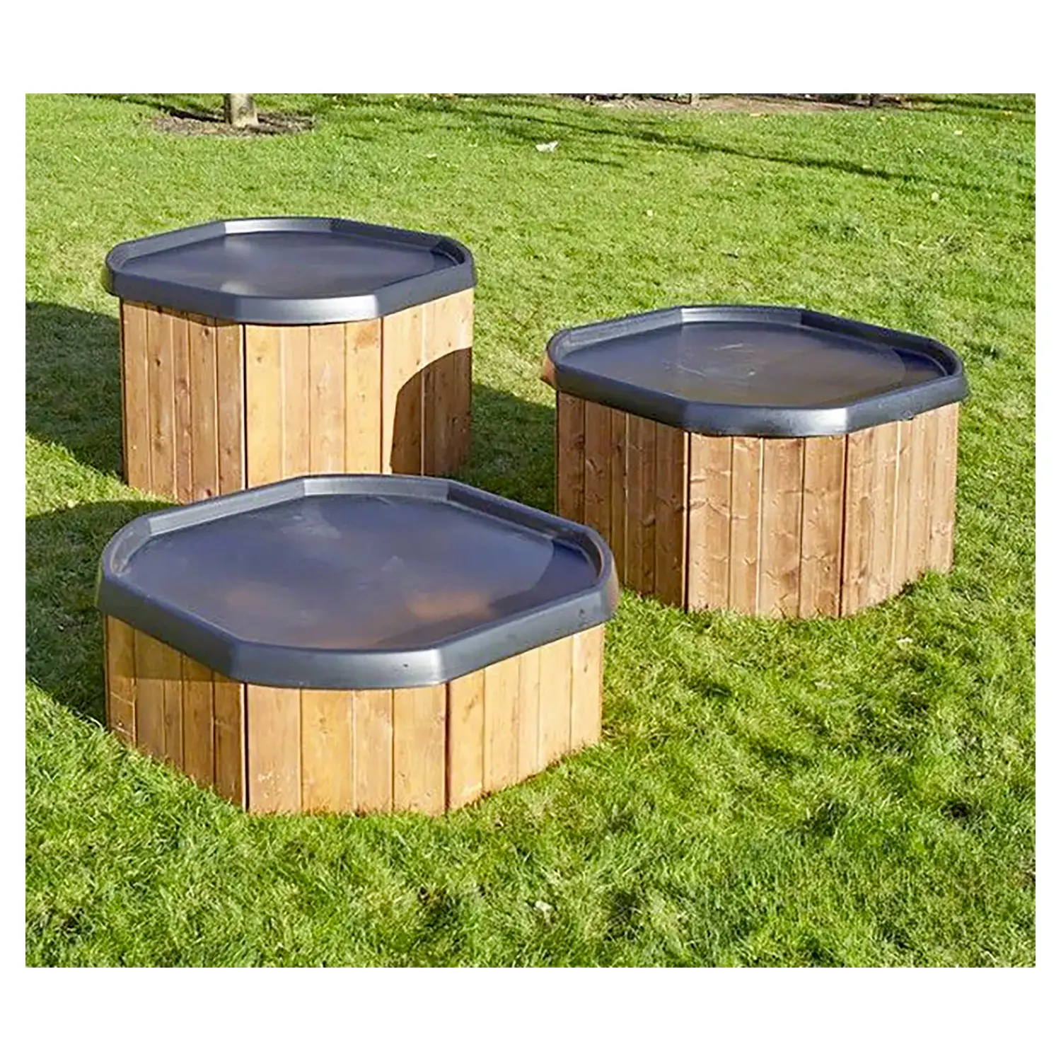 Supporti Contenitori per Vassoio Jumbo, Set 3 Altezze - Giochi acqua e sabbia