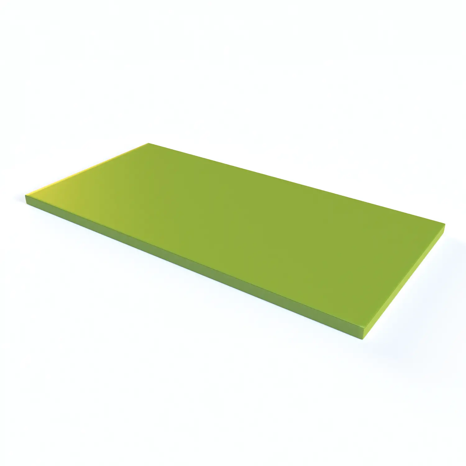 Materassino Color per Ginnastica e Psicomotricità Bambini - 100x200 cm - Lime - Percorsi motori