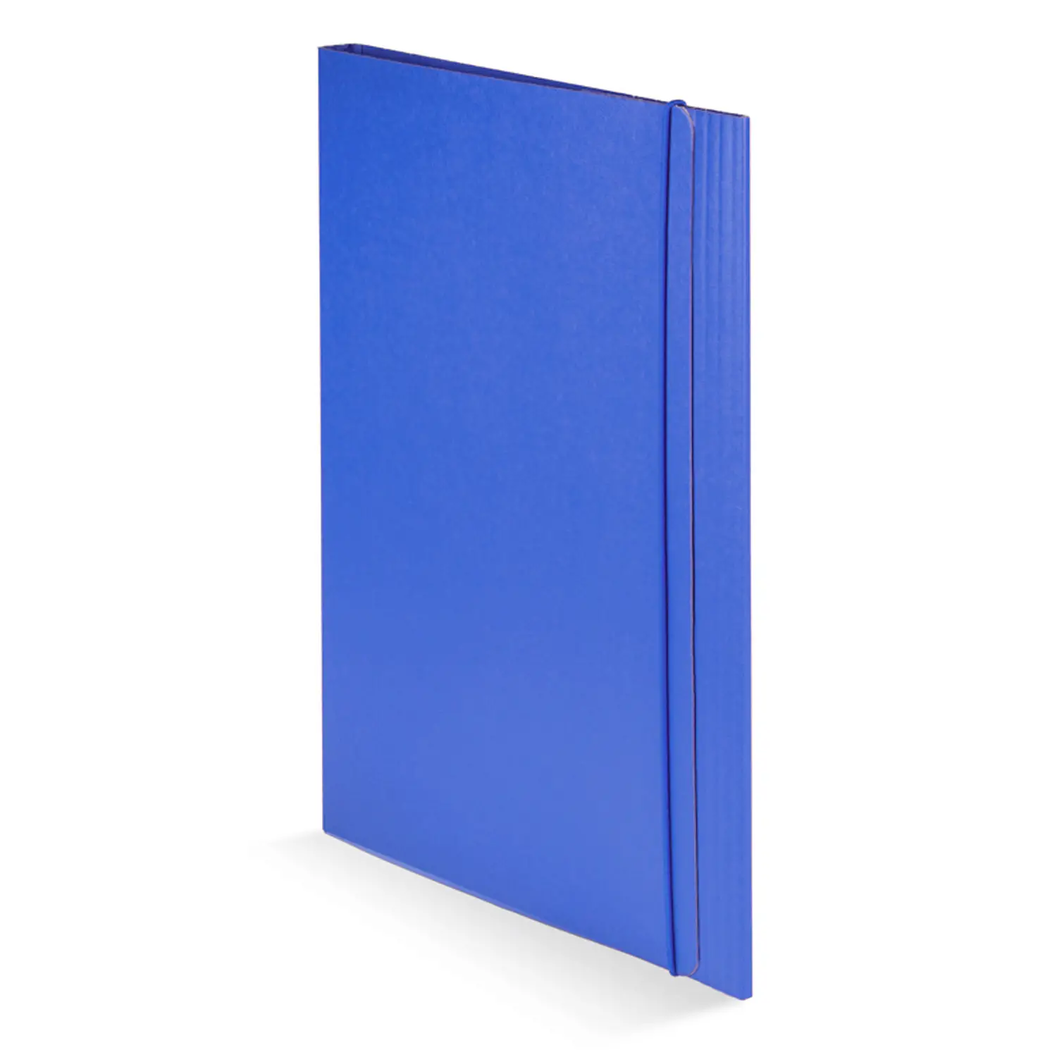 Cartella 3 Lembi Presspan Con Elastico Blu 10 Pz - Cancelleria varia
