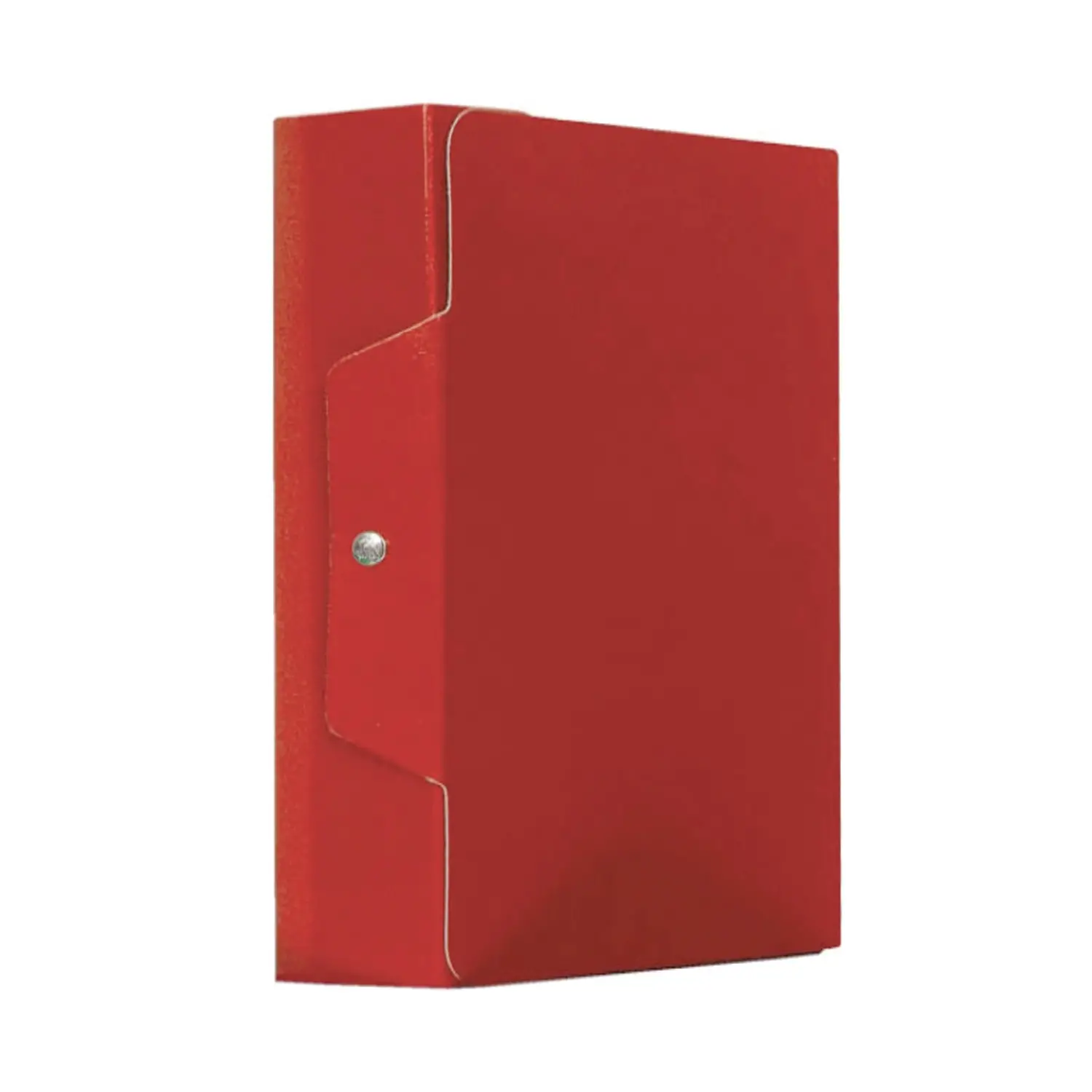 Cartella Portaprogetti Con Bottone Rossa Dorso 12 Cm - Cancelleria varia