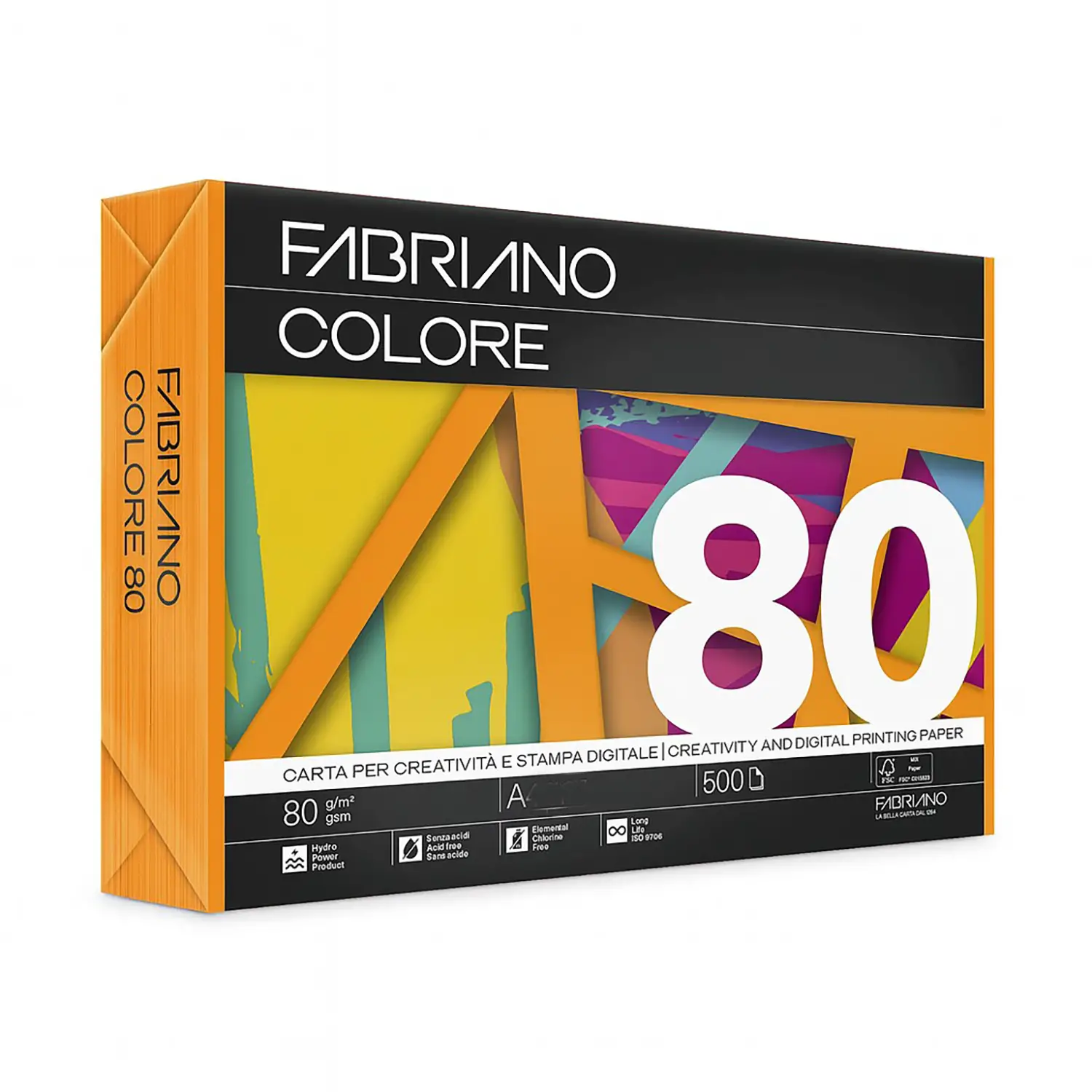 Carta Per Fotocopie Fabriano Colore 80 Gr/mq A3 Aragosta Risma 250 Fogli - Carta e cartoncino