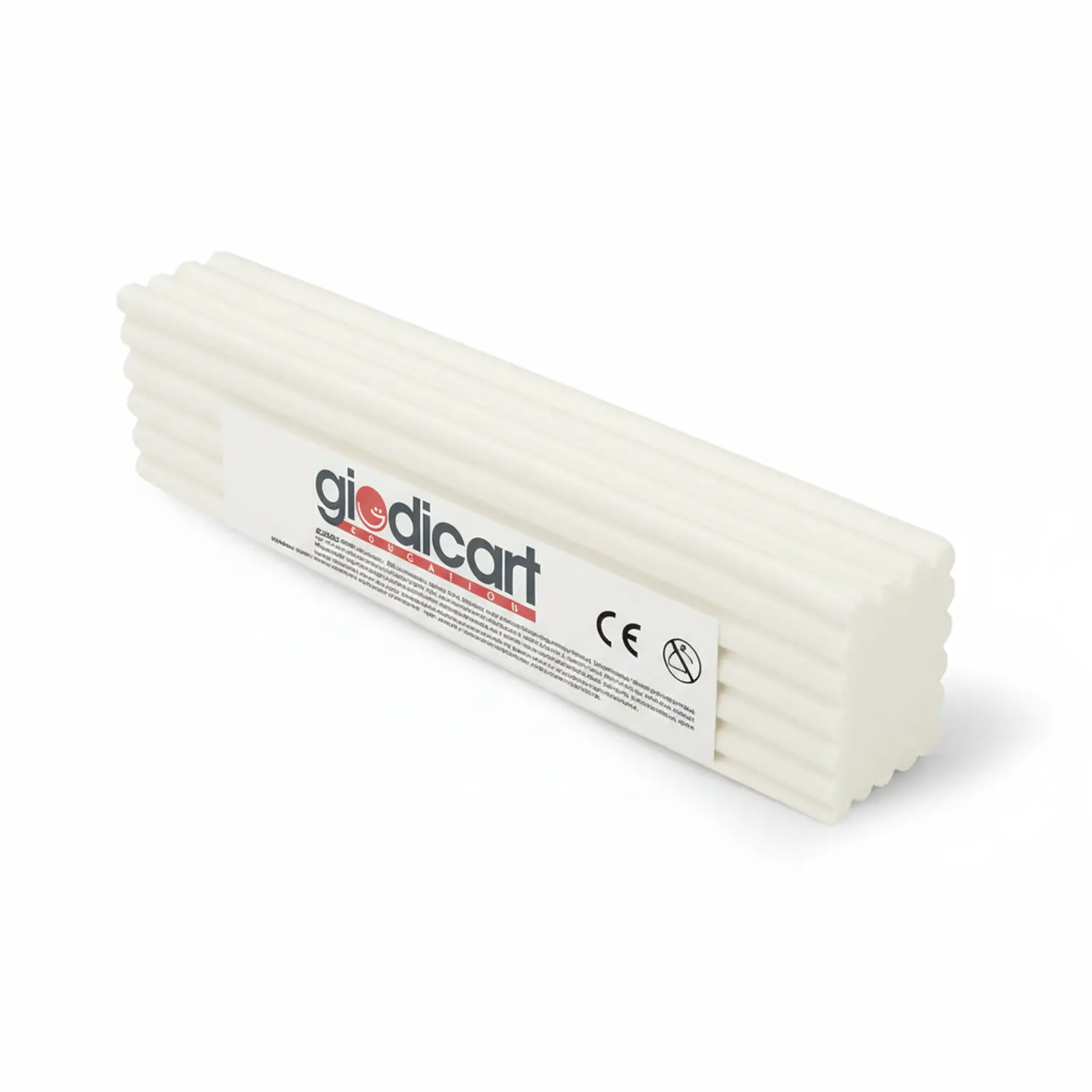 Plastilina Giodicart Pasta da Modellare Colorata – Panetto 500 g Bianco - Paste per modellare