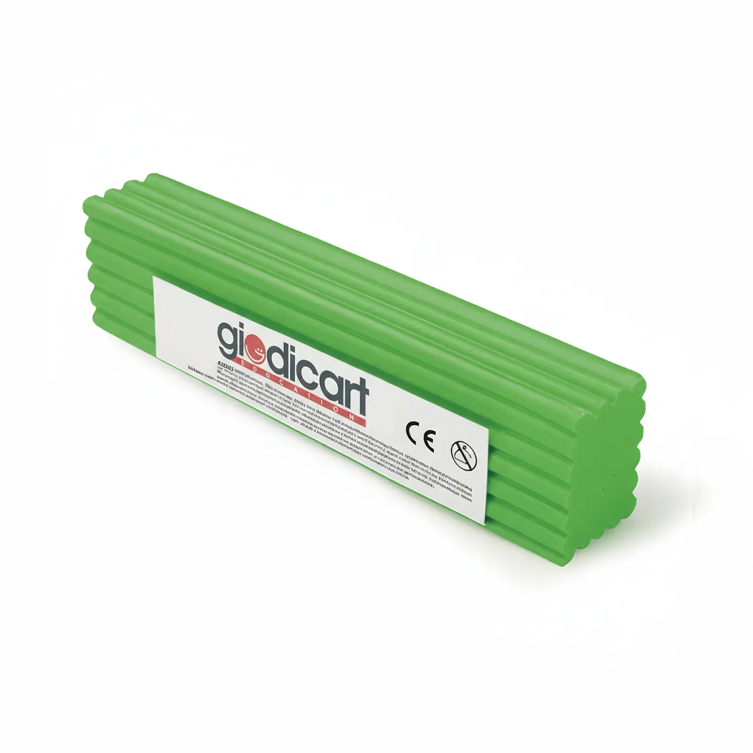 Plastilina Giodicart Pasta da Modellare Colorata – Panetto 500 g Verde Chiaro - Paste per modellare