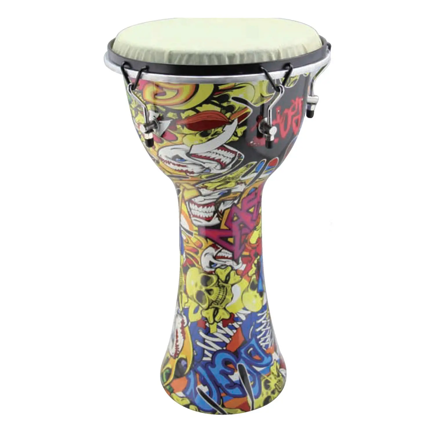 Djembe per Bambini in ABS, Tamburo Africano Accordabile - Educazione musicale