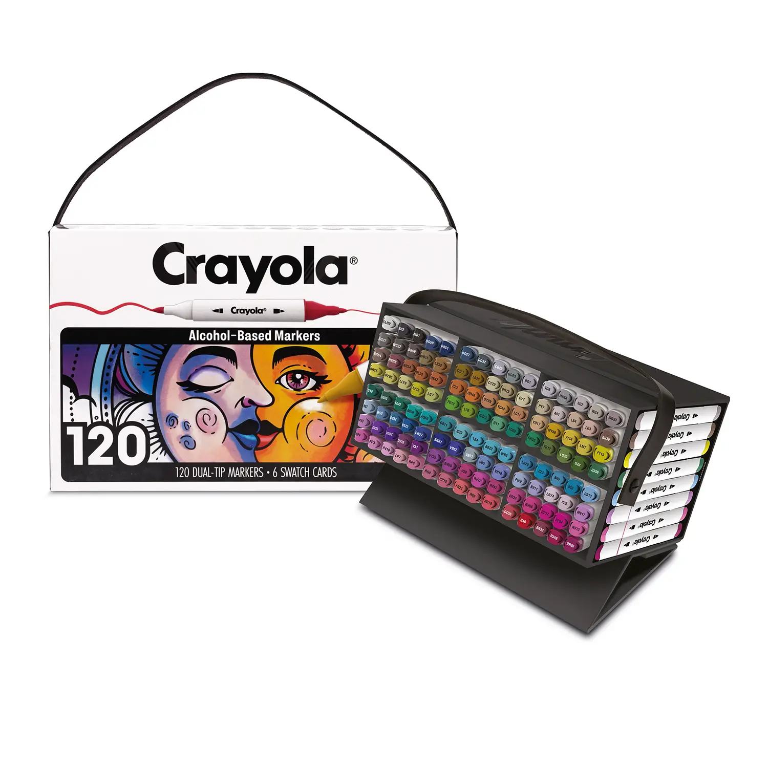 Art Markers Pennarelli Doppia Punta Conf. 120 Pezzi - Pennarelli