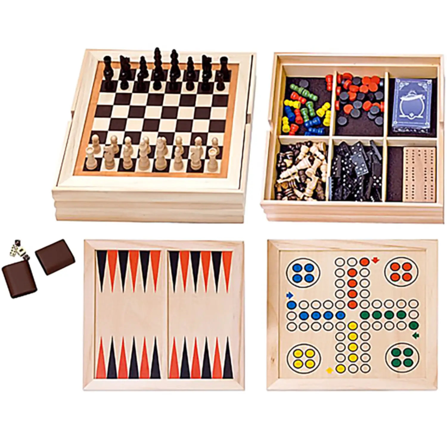 Grande Set Giochi di Società – Tutto il Divertimento in un Unico Contenitore - giochi di società