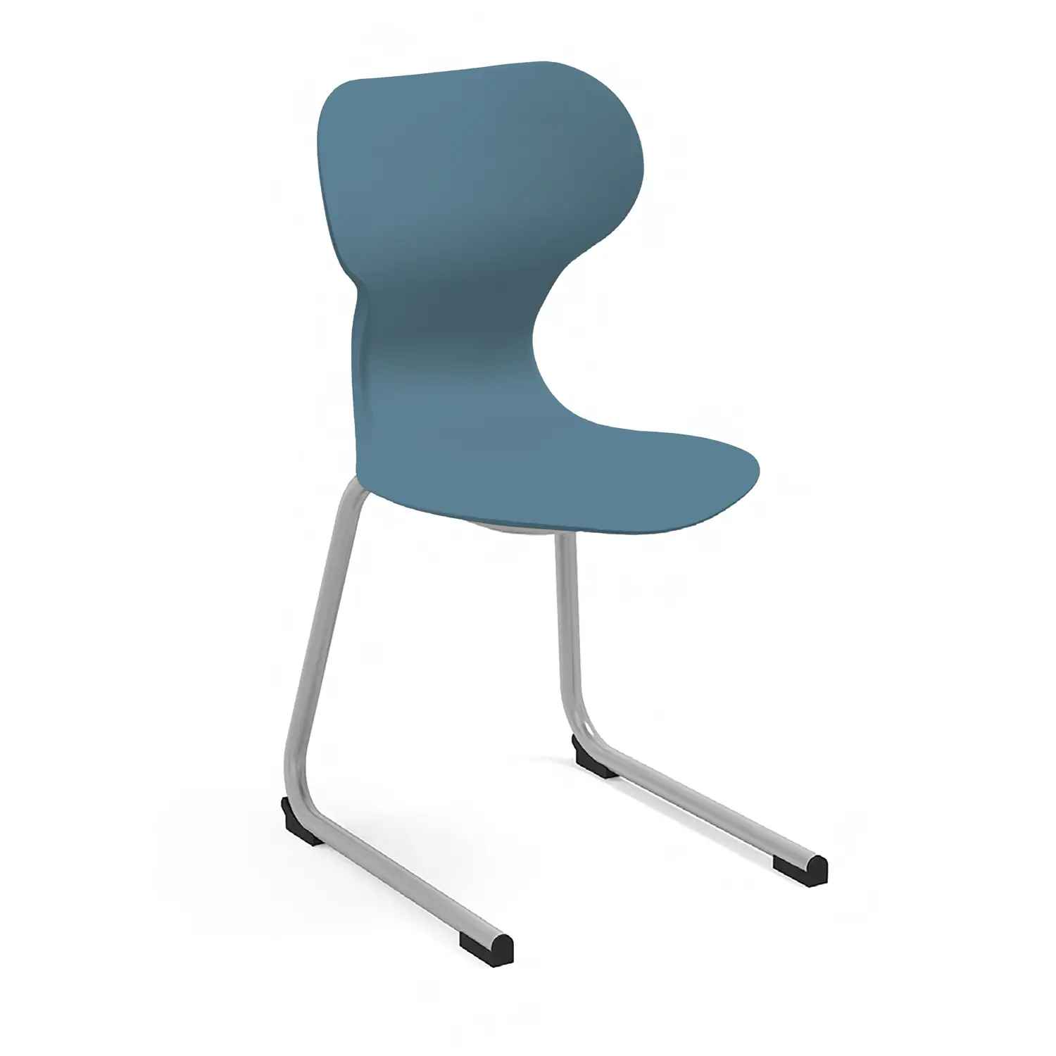 Sedia Mia Cantilever Misura 6 Blu Grigio – Sedia Ergonomica per Scuole - Arredo scuola dell'obbligo